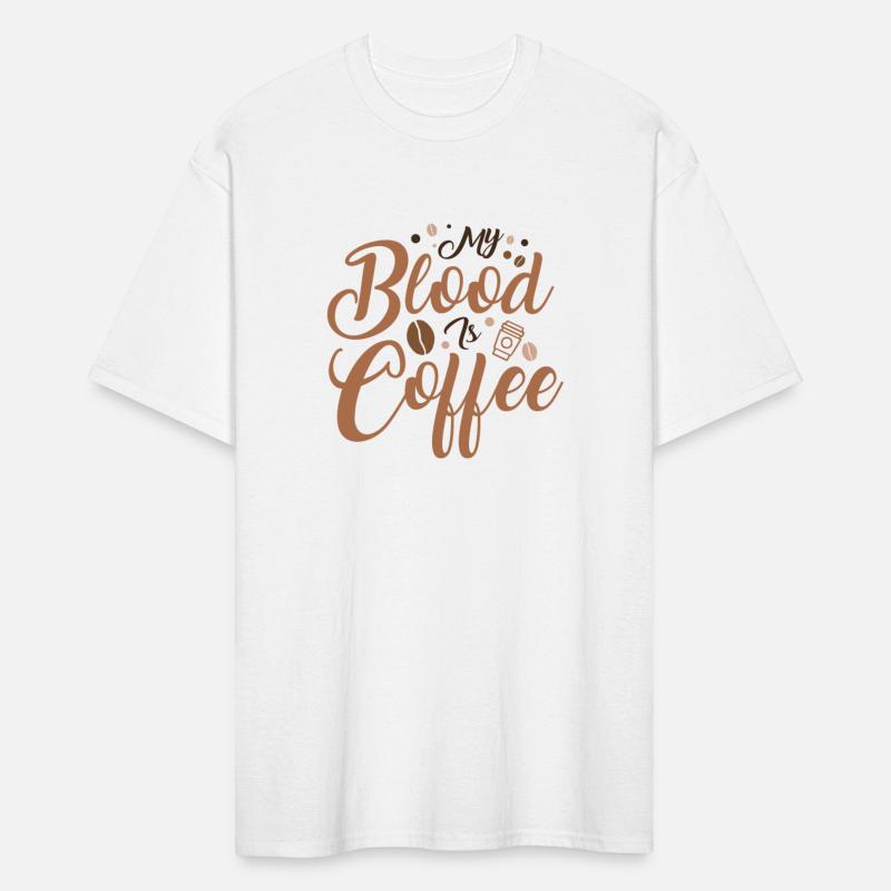 My Blood is Coffee Barista Queen Latte Art Coffee