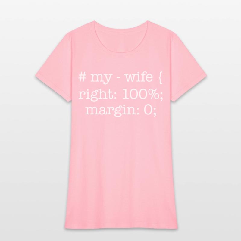 My Wife 100% Right Funny Husband Couple Fiancée