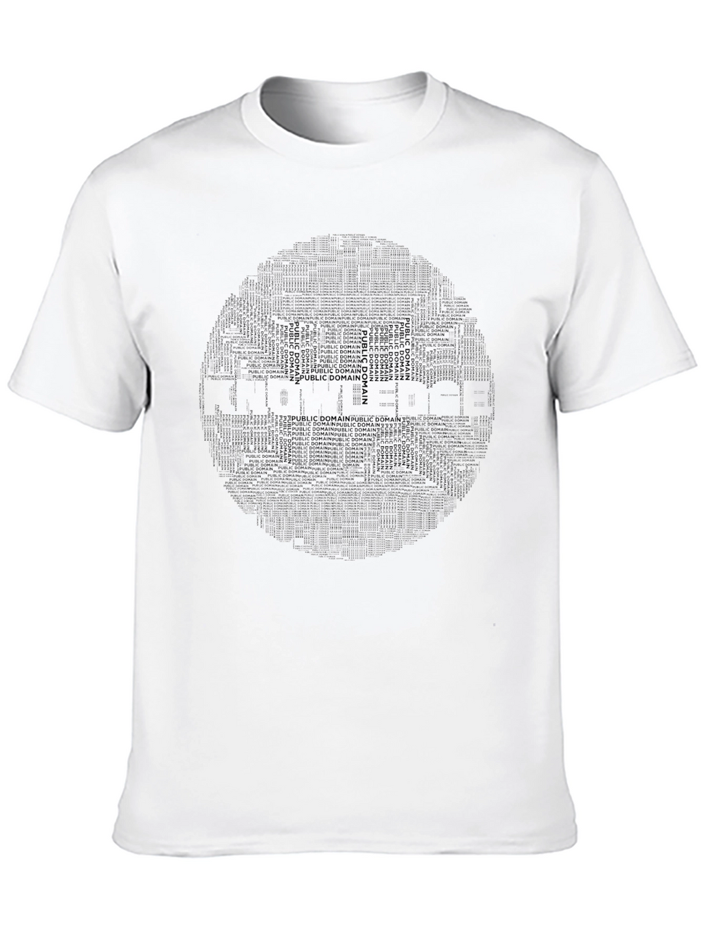 Mens Black Graphic Print Crew Neck T-Shirt