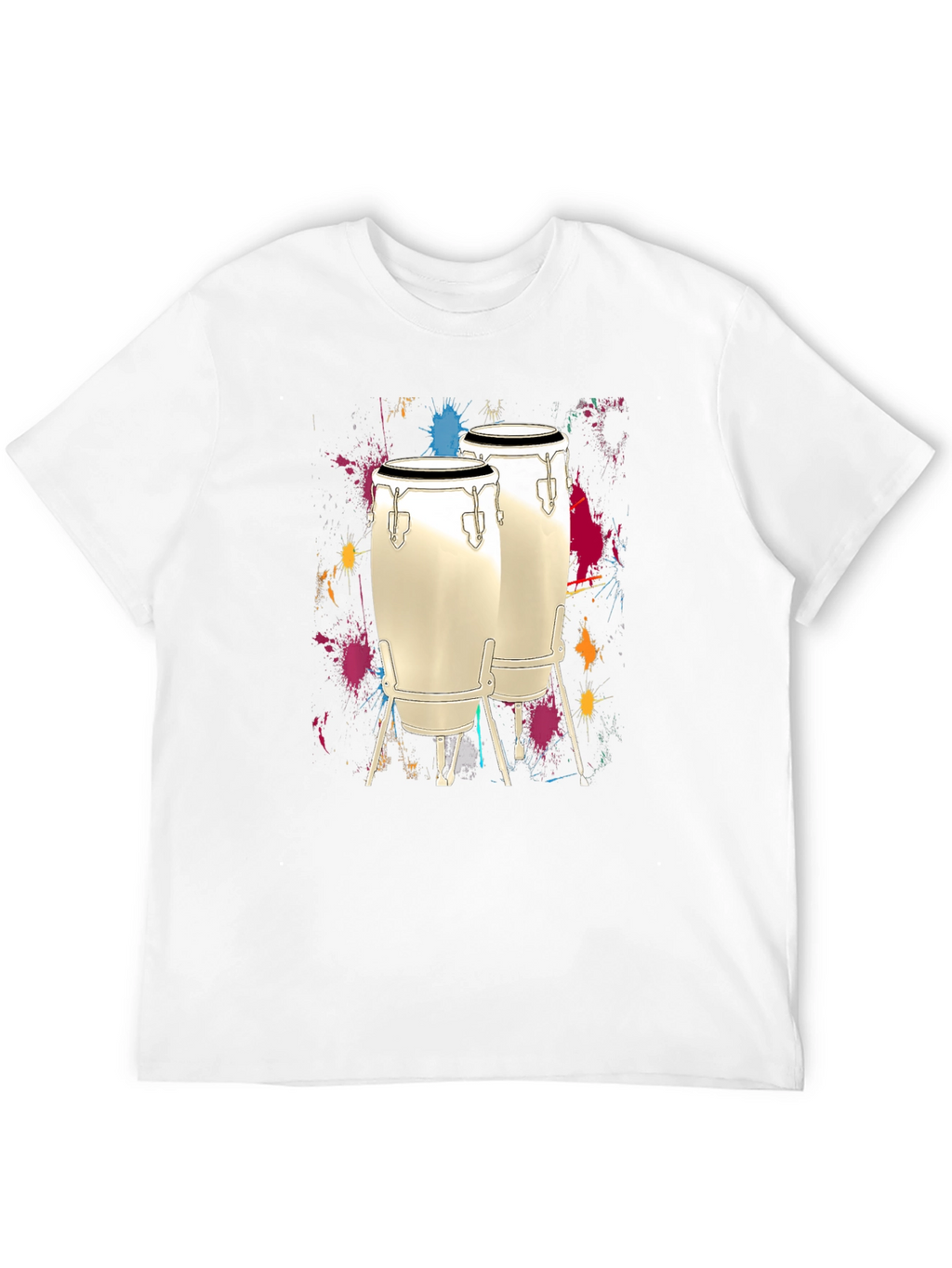 Conga Drum T-Shirt - Music Lover Tee