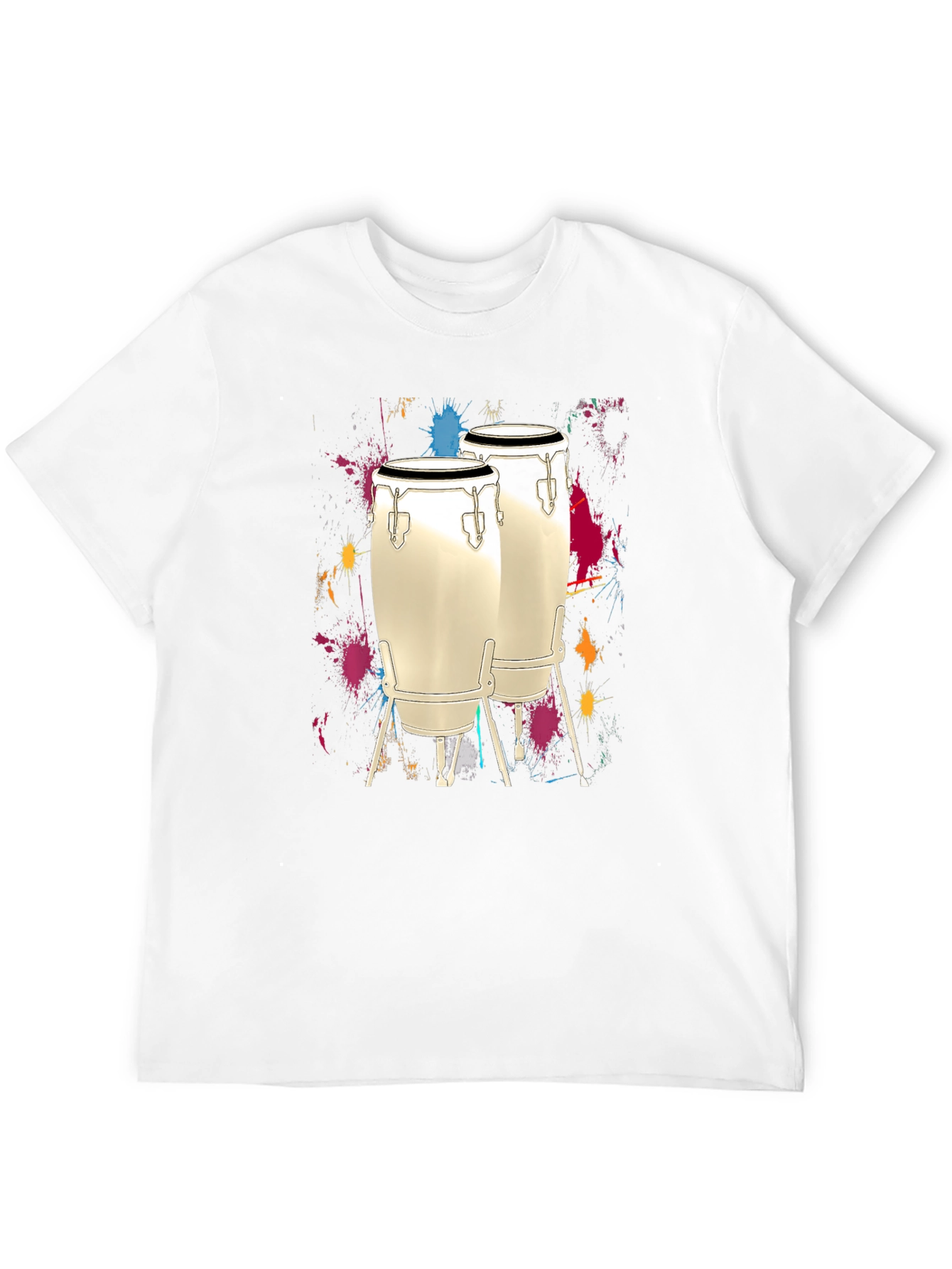 Conga Drum T-Shirt - Music Lover Tee