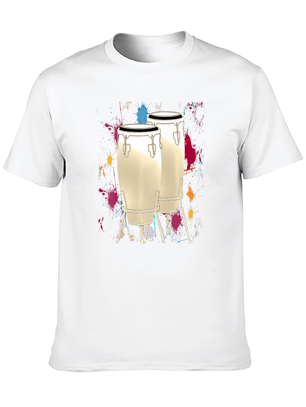 Conga Drum T-Shirt - Music Lover Tee