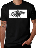 Black Eagle Graphic Tee - Mens Short Sleeve