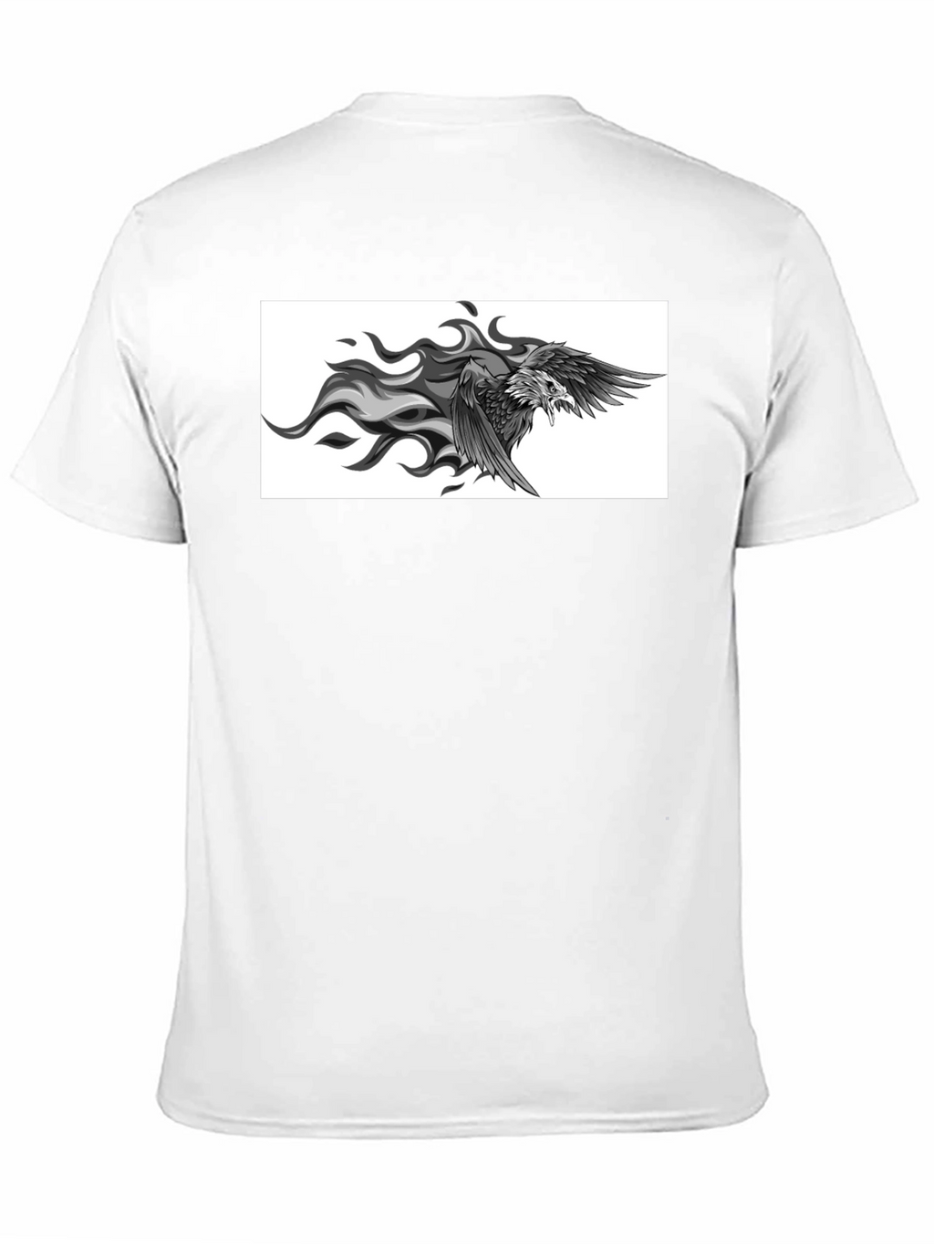 Black Eagle Graphic Tee - Mens Short Sleeve