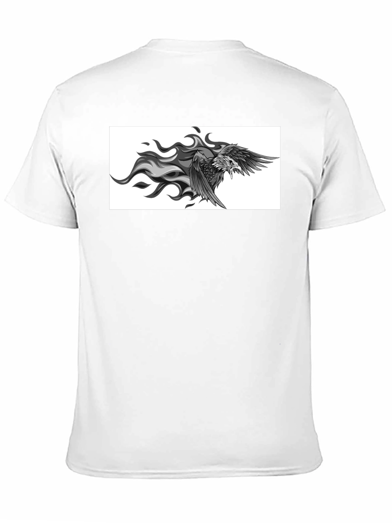 Black Eagle Graphic Tee - Mens Short Sleeve