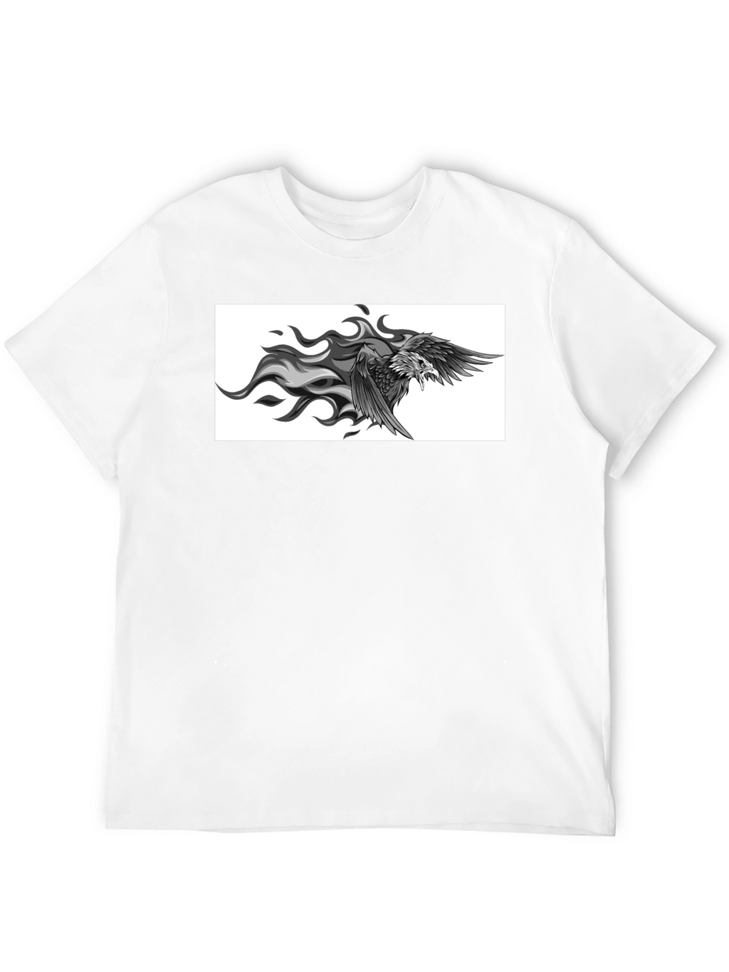 Black Eagle Graphic Tee - Mens Short Sleeve