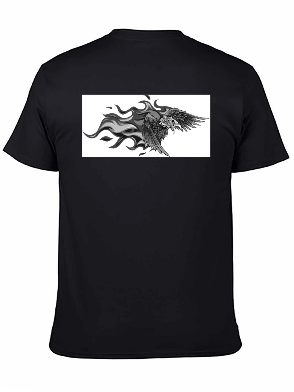 Black Eagle Graphic Tee - Mens Short Sleeve