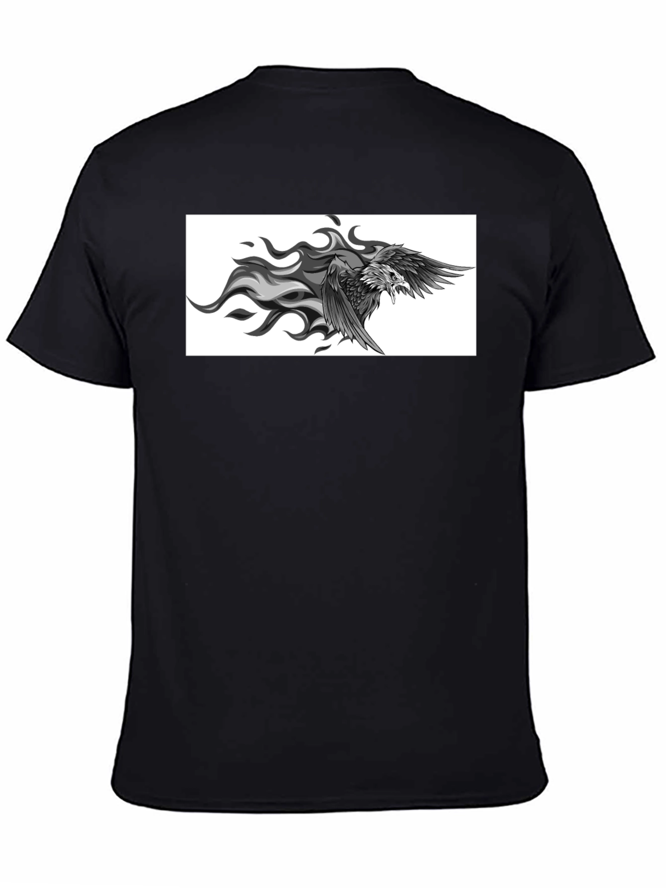 Black Eagle Graphic Tee - Mens Short Sleeve