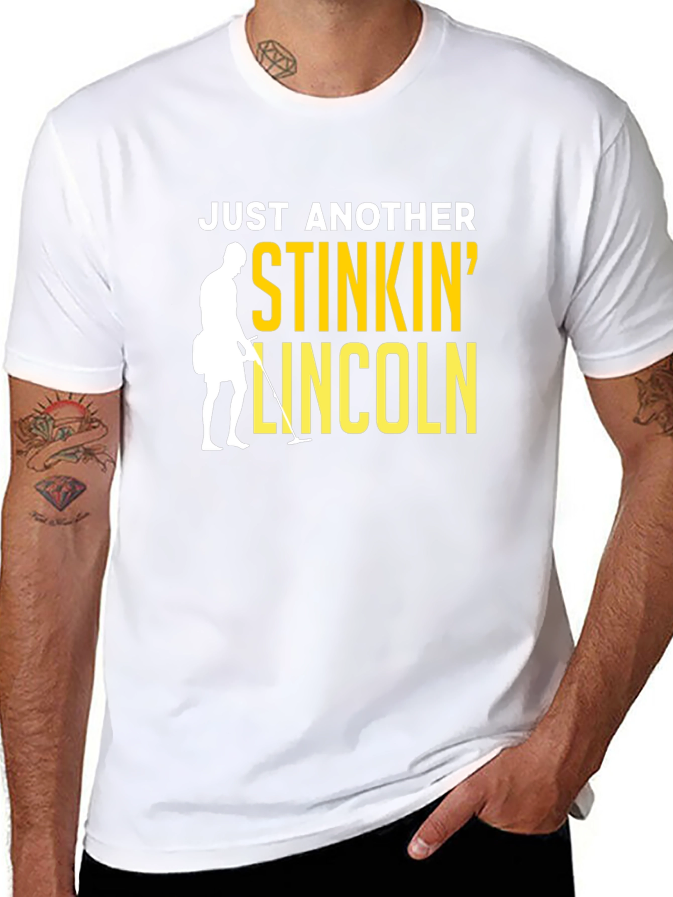 Stinkin Lincoln Metal Detecting T-Shirt