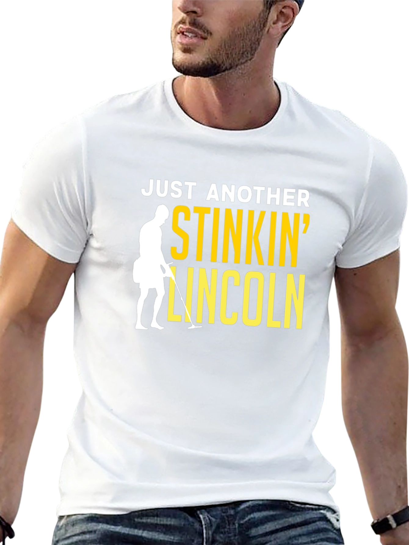 Stinkin Lincoln Metal Detecting T-Shirt