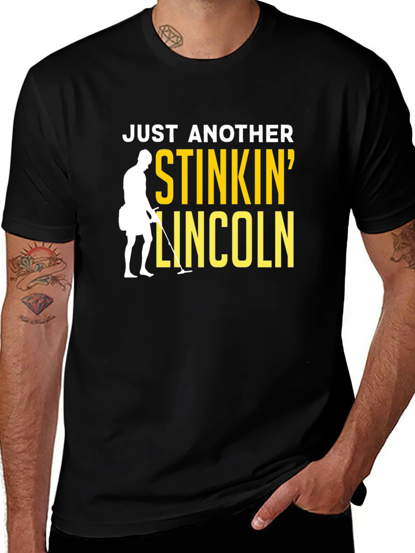 Stinkin Lincoln Metal Detecting T-Shirt