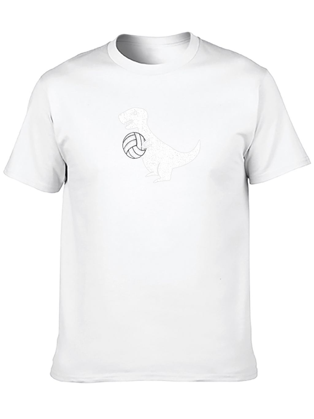 Dino Volleyball T-Shirt - Black