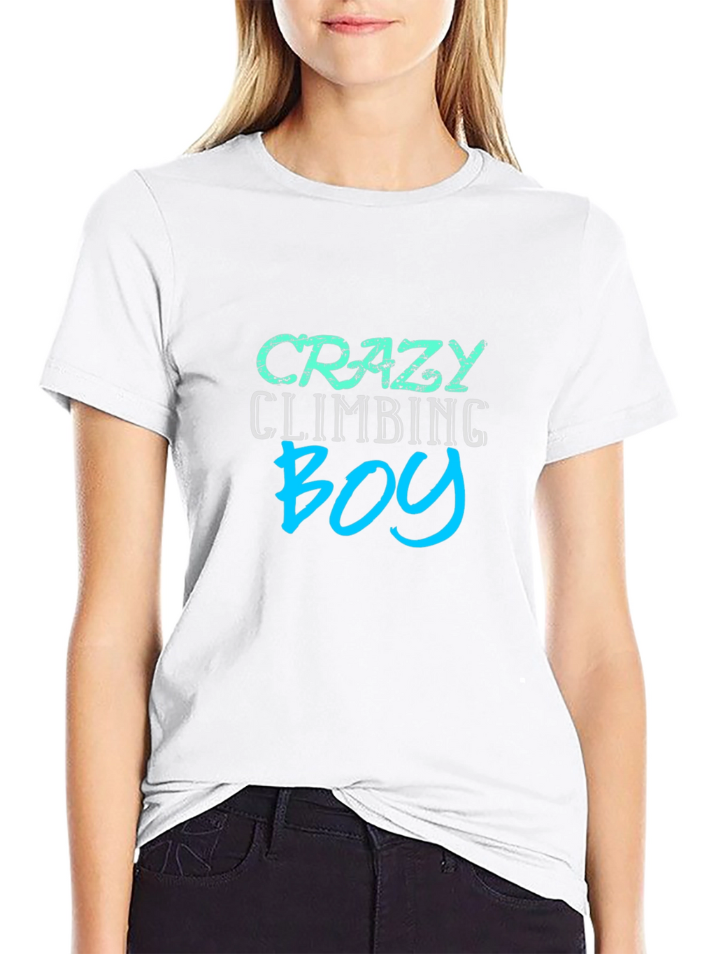 Crazy Climbing Boy T-Shirt - Adventure Tee