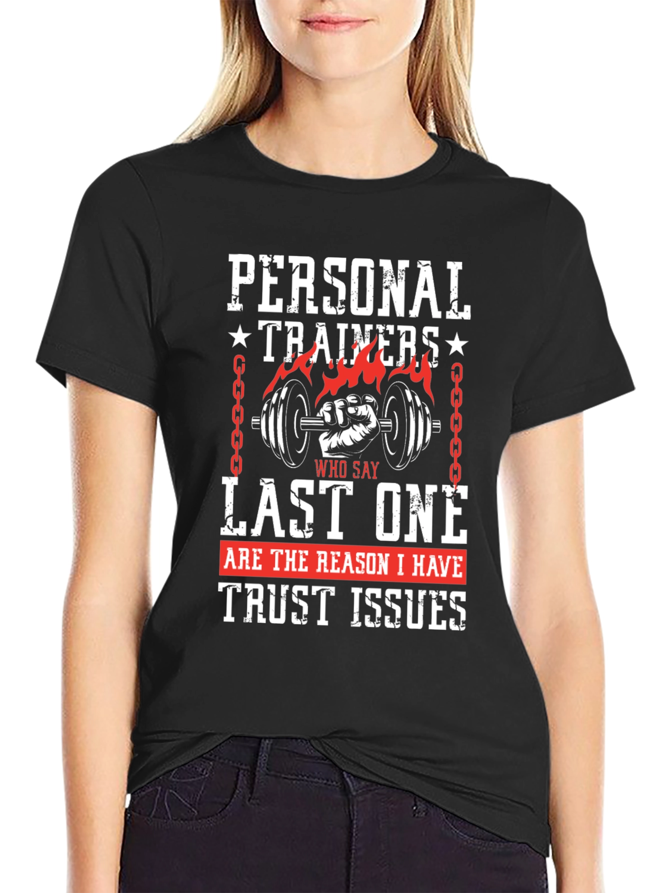 Personal Trainers Trust Issues Graphic Tee