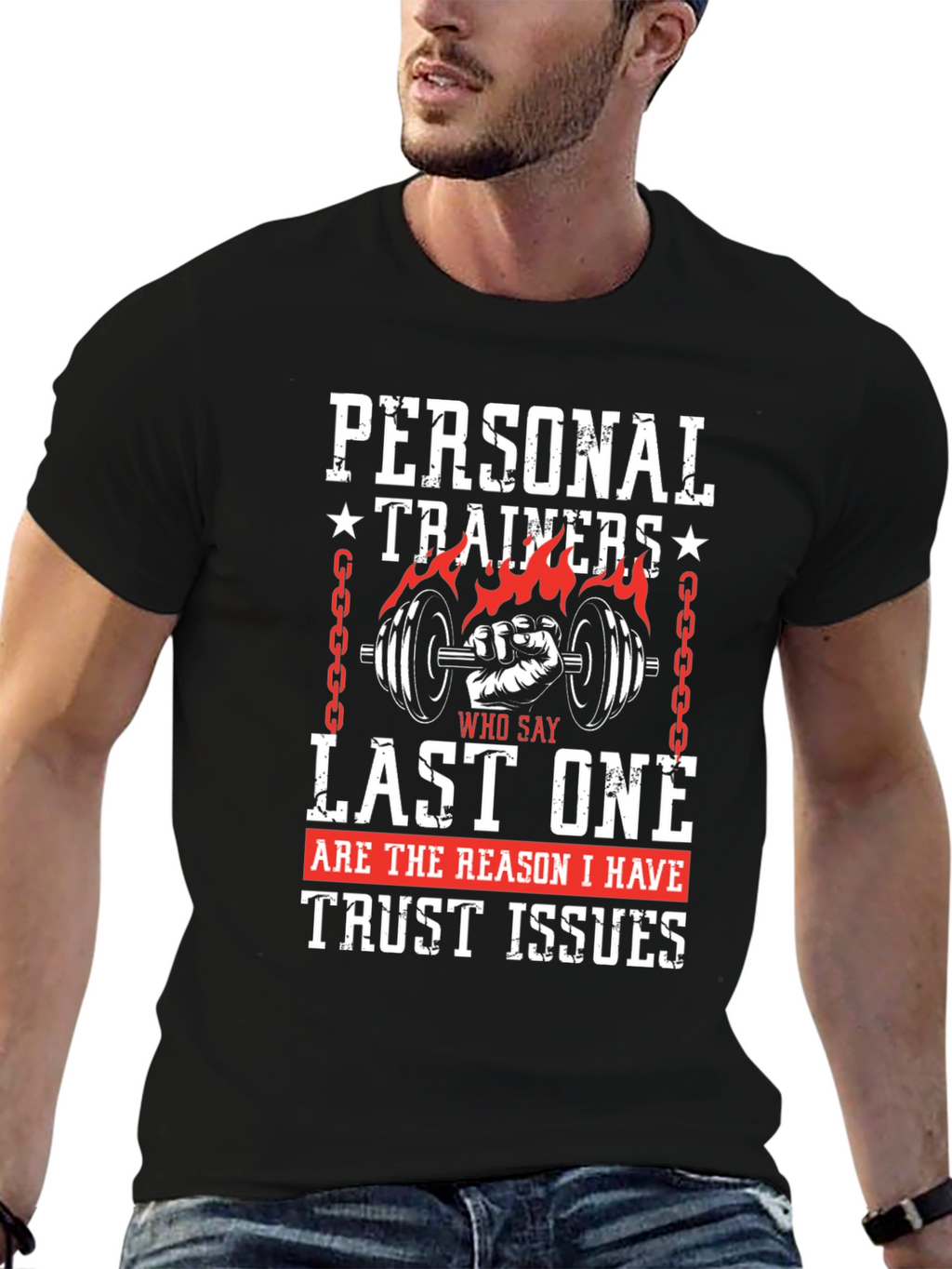 Personal Trainers Trust Issues Graphic Tee