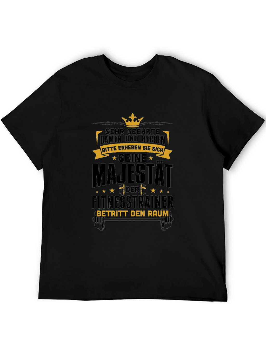 Fitness Trainer Majestat Mens Graphic Tee