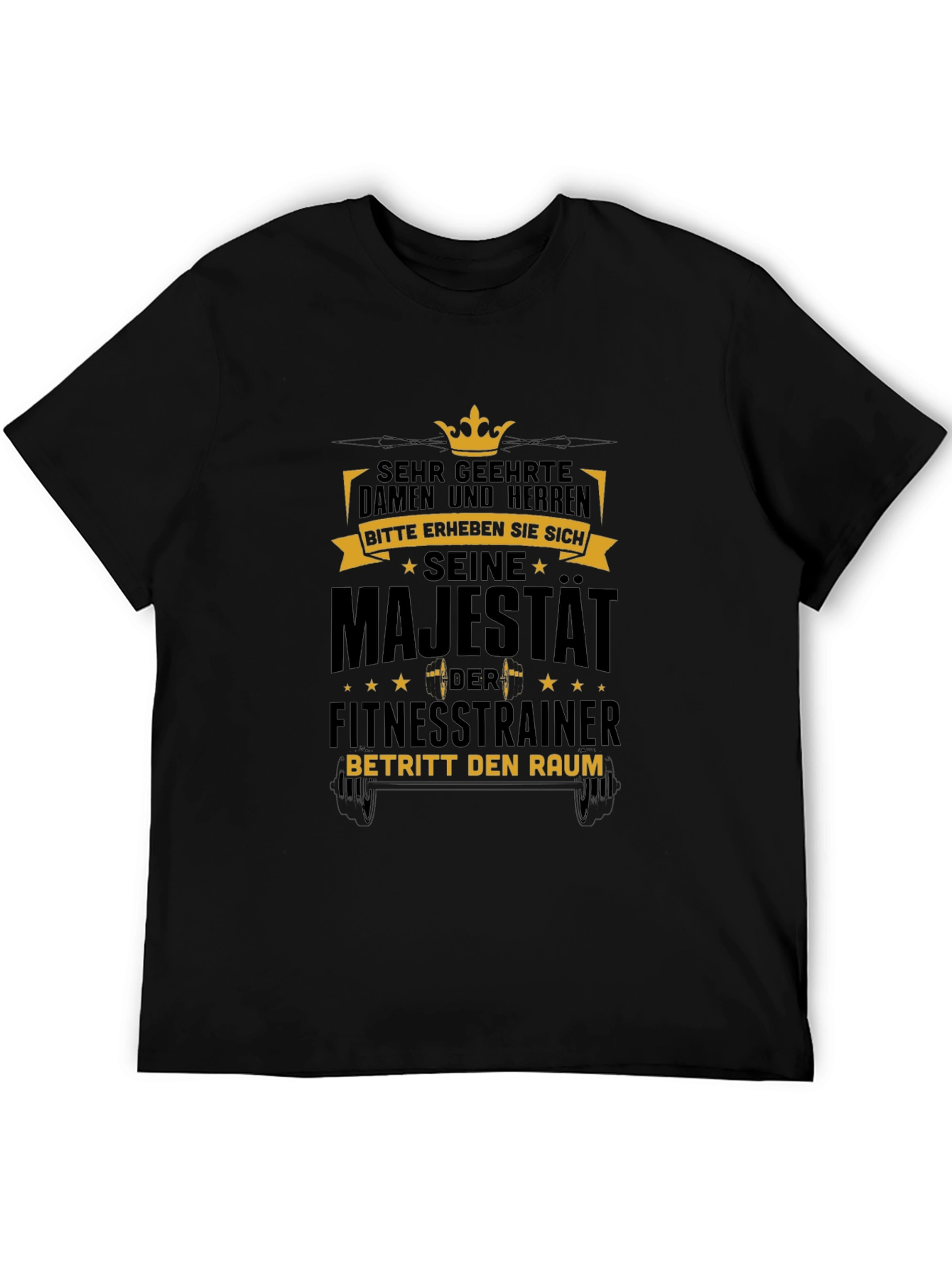 Fitness Trainer Majestat Mens Graphic Tee