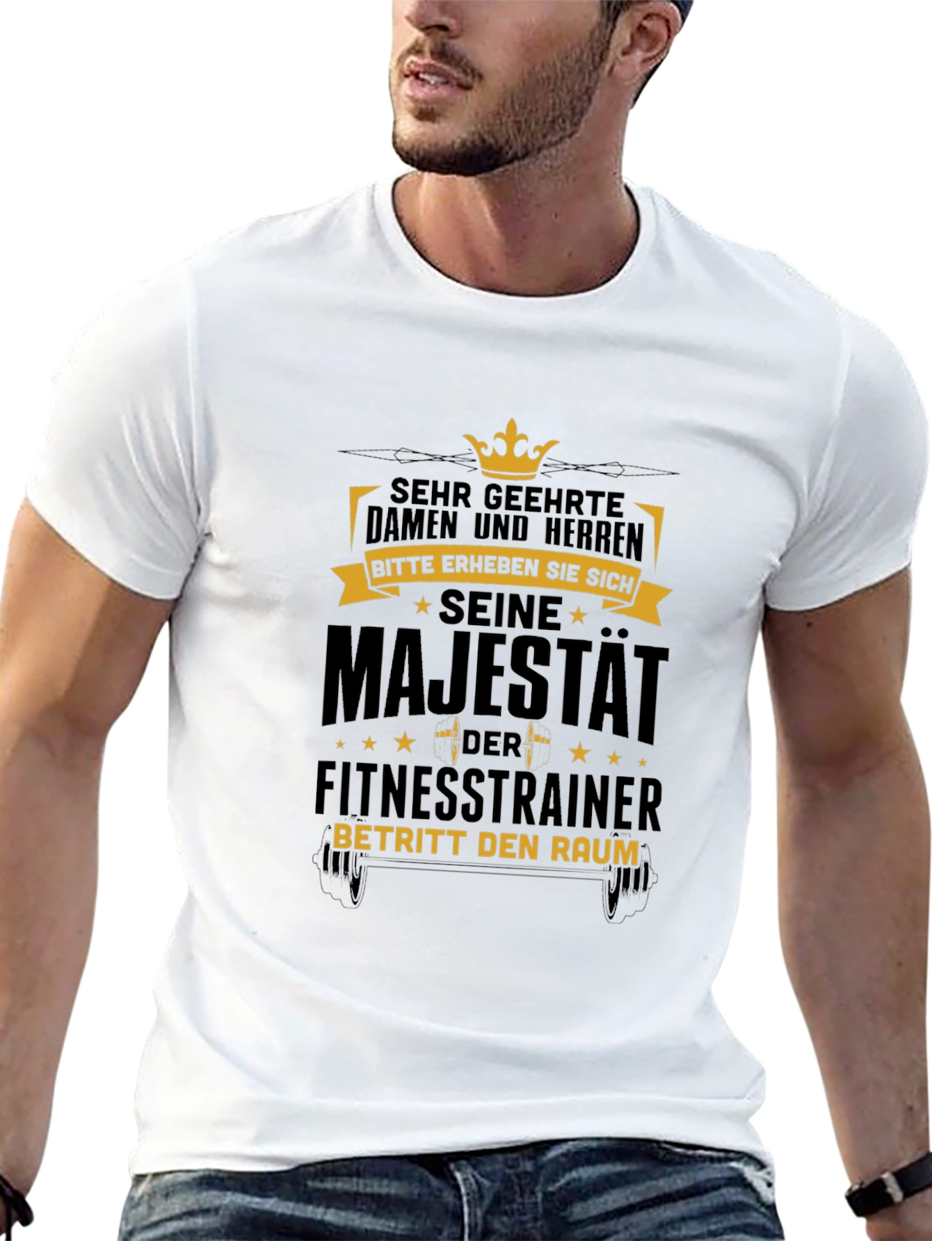 Fitness Trainer Majestat Mens Graphic Tee