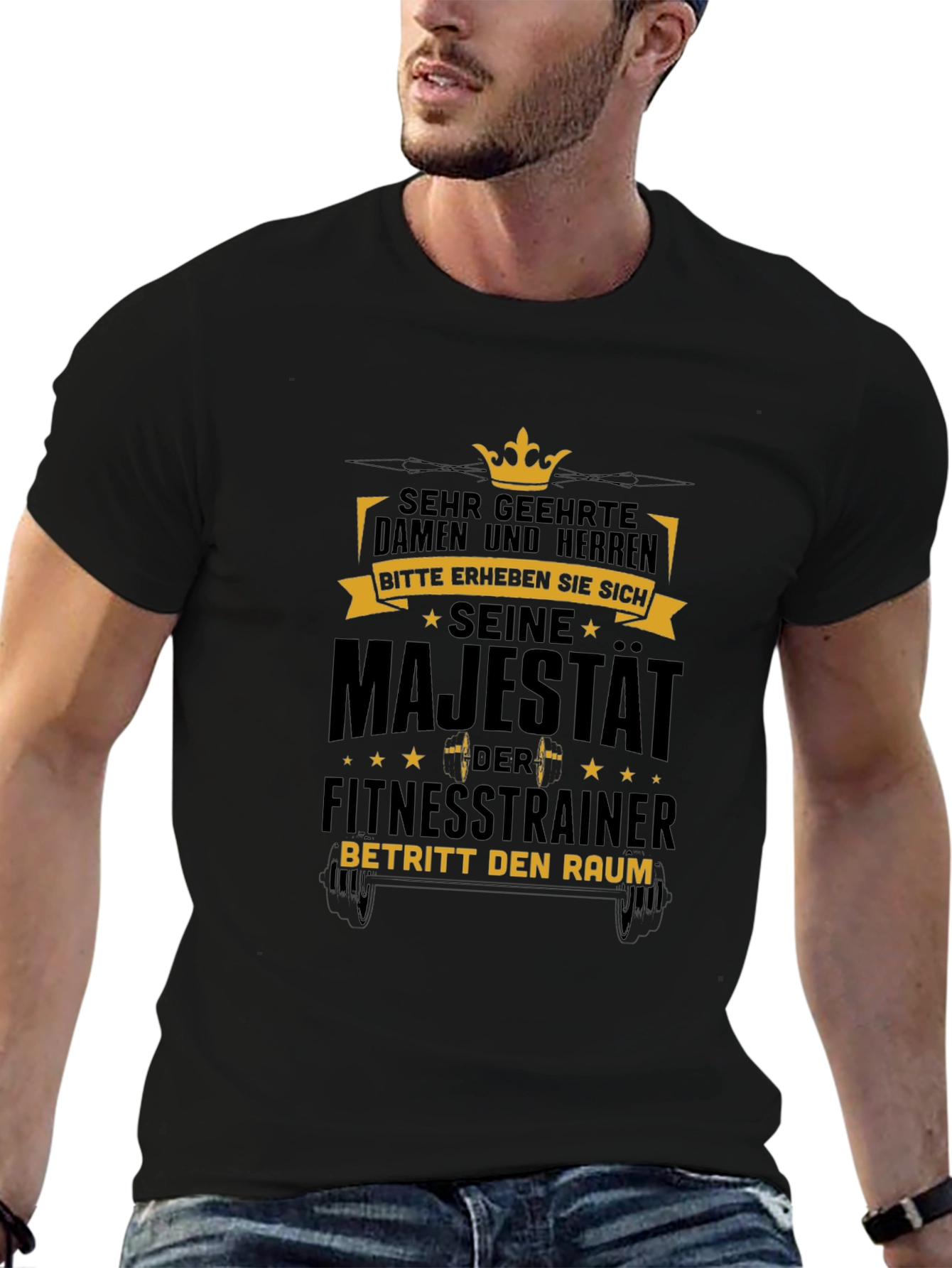 Fitness Trainer Majestat Mens Graphic Tee