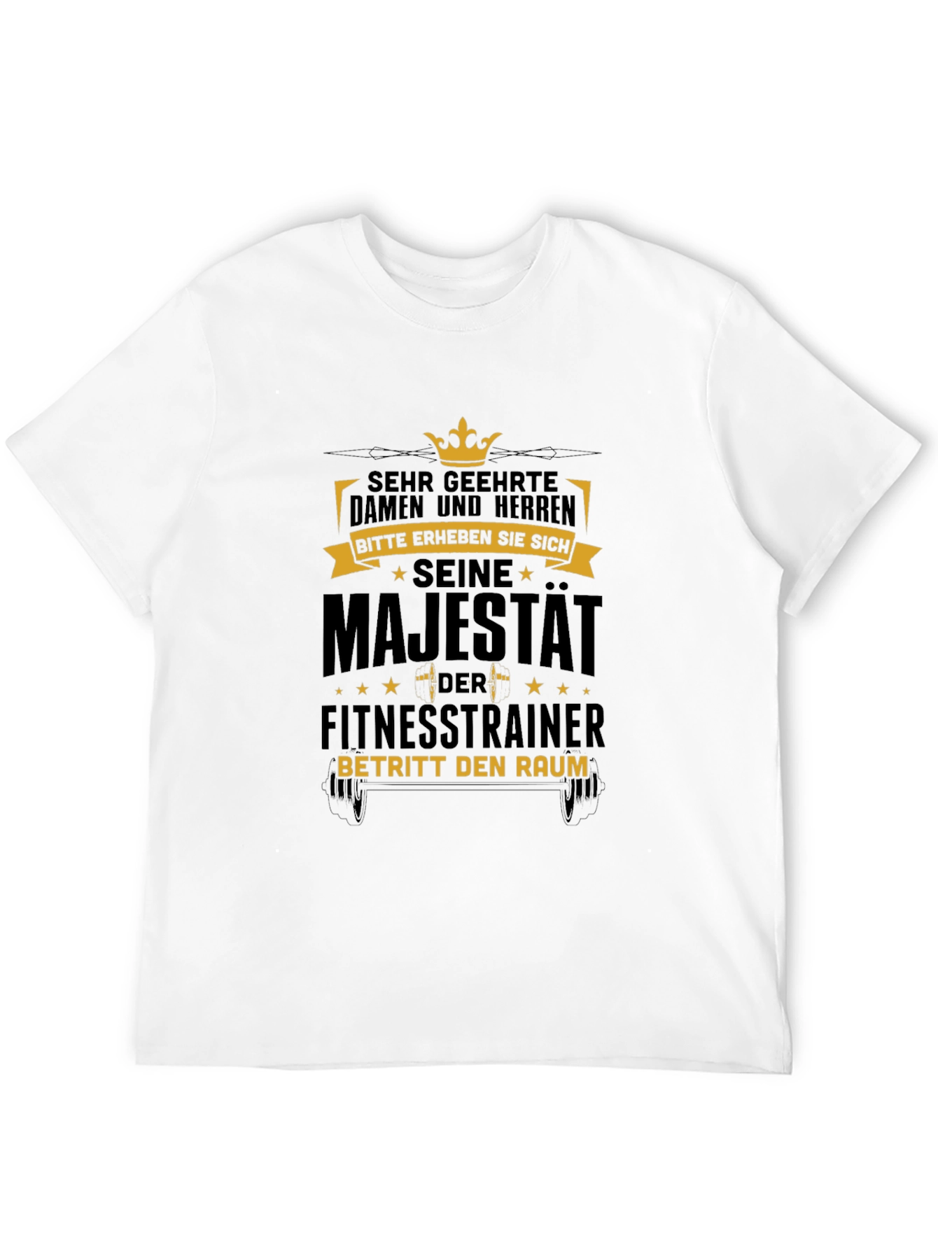 Fitness Trainer Majestat Mens Graphic Tee