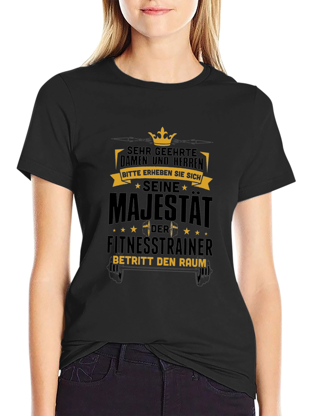 Fitness Trainer Majestat Mens Graphic Tee