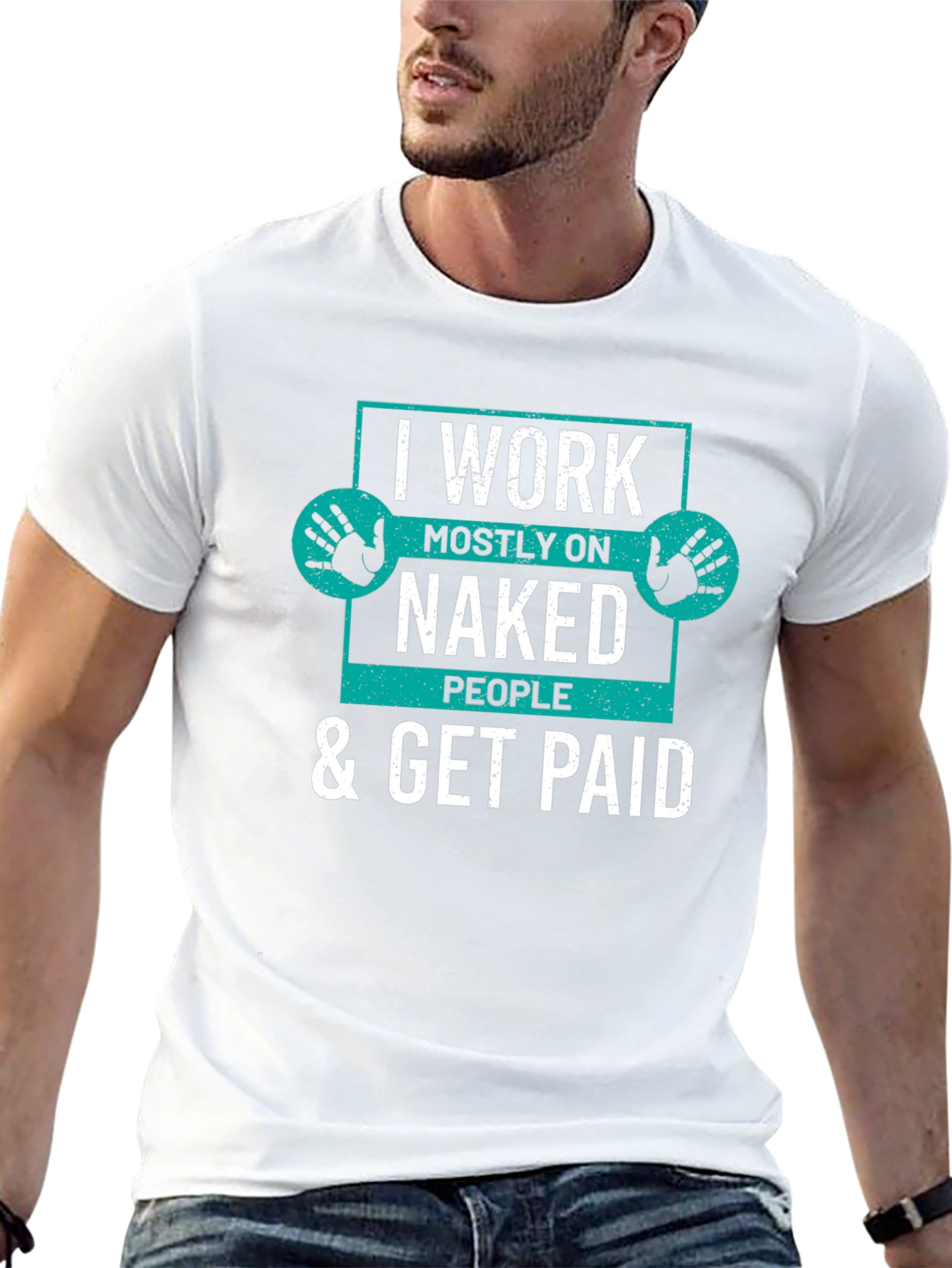 I Work on Naked People T-Shirt