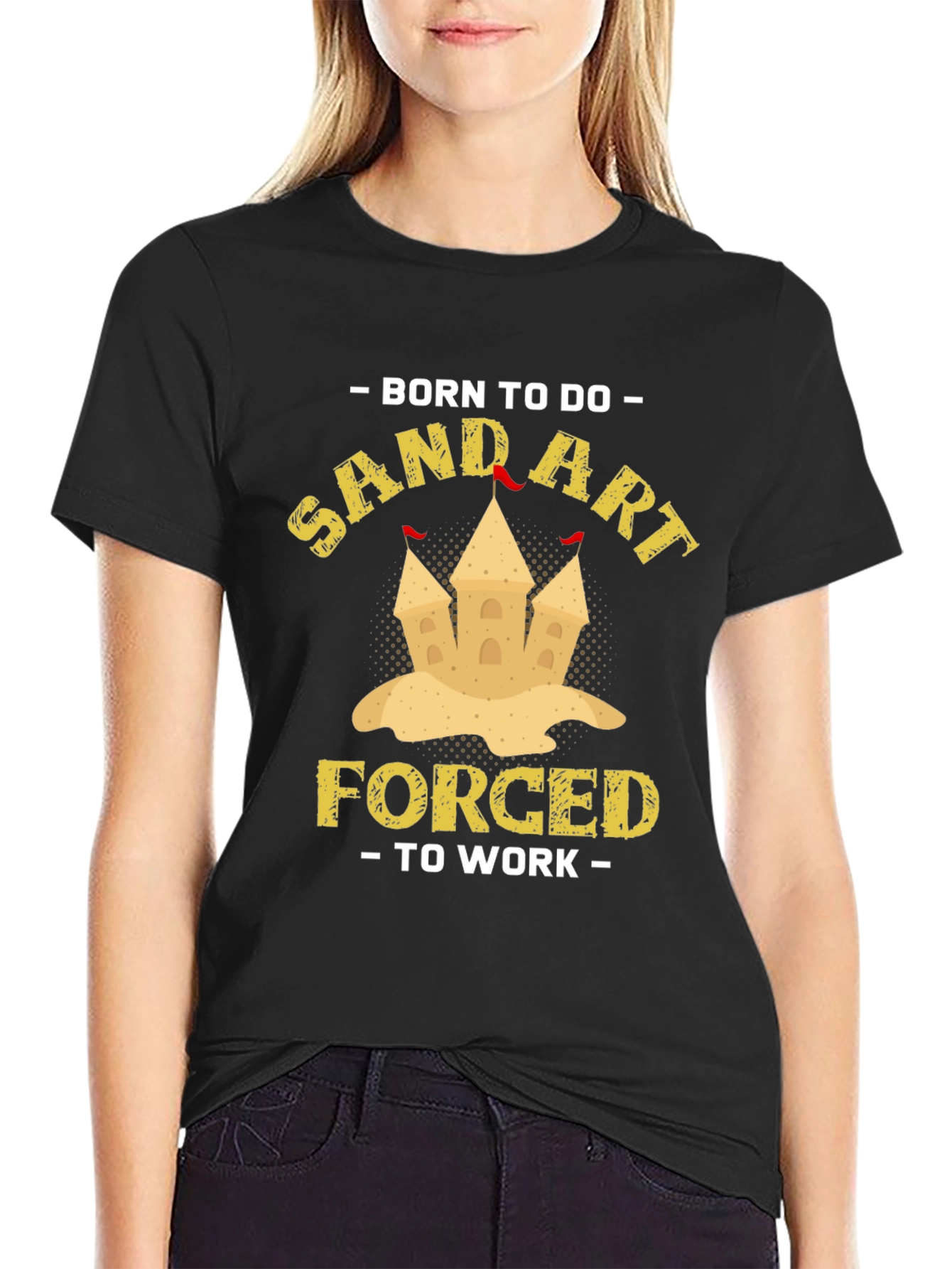 Born To Do Sand Art T-Shirt