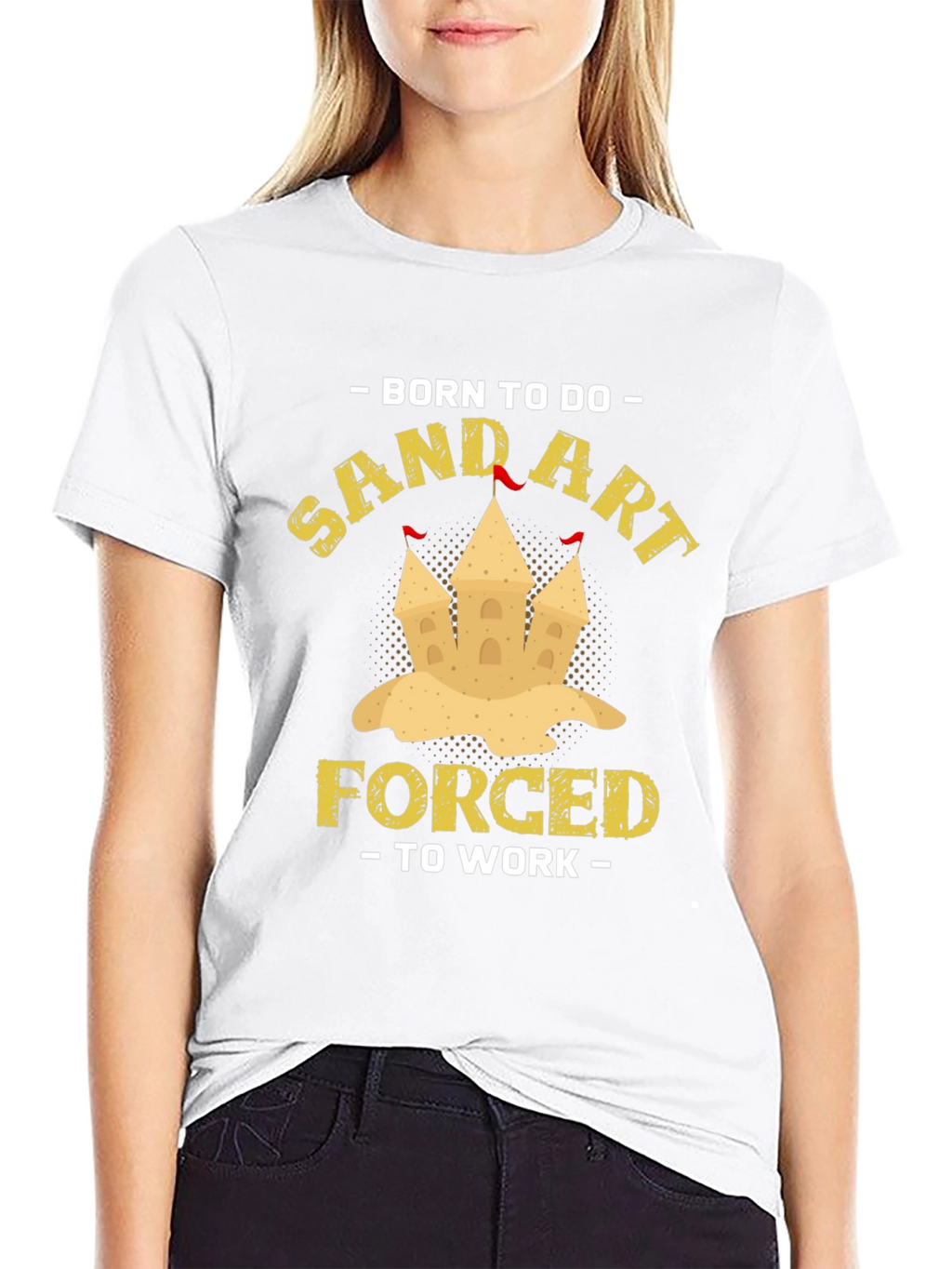 Born To Do Sand Art T-Shirt