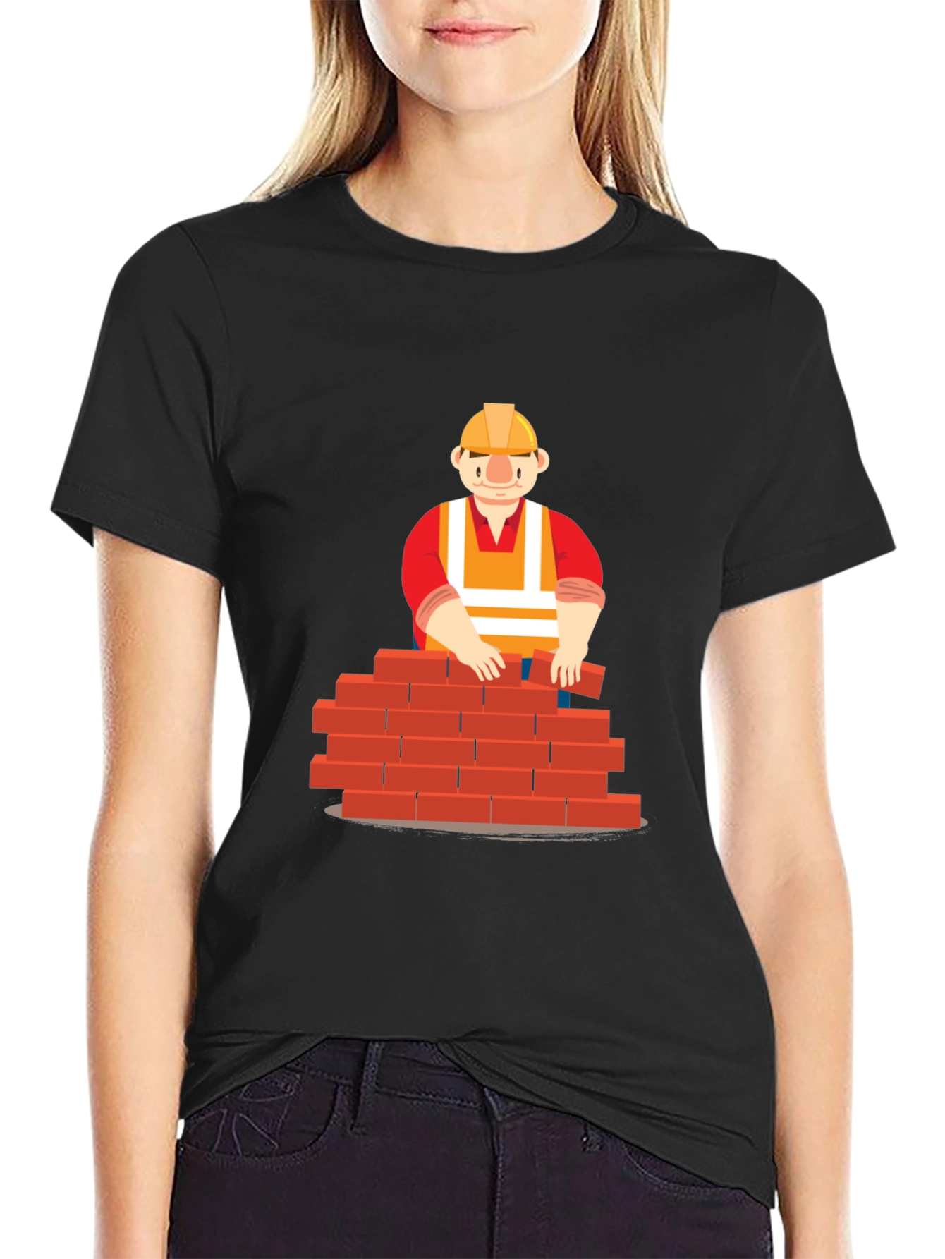 Bricklayer Graphic T-Shirt - Construction Worker Tee