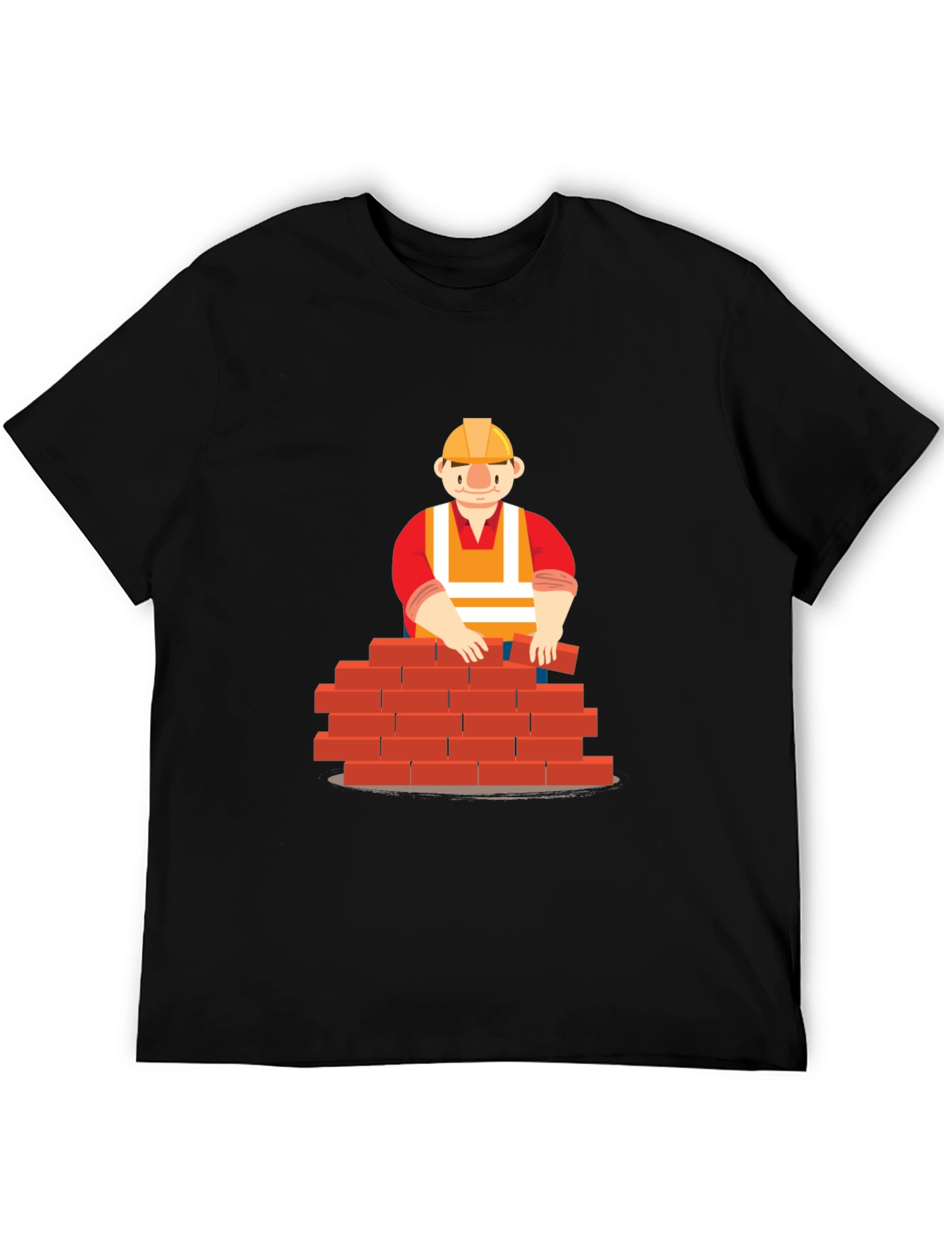 Bricklayer Graphic T-Shirt - Construction Worker Tee