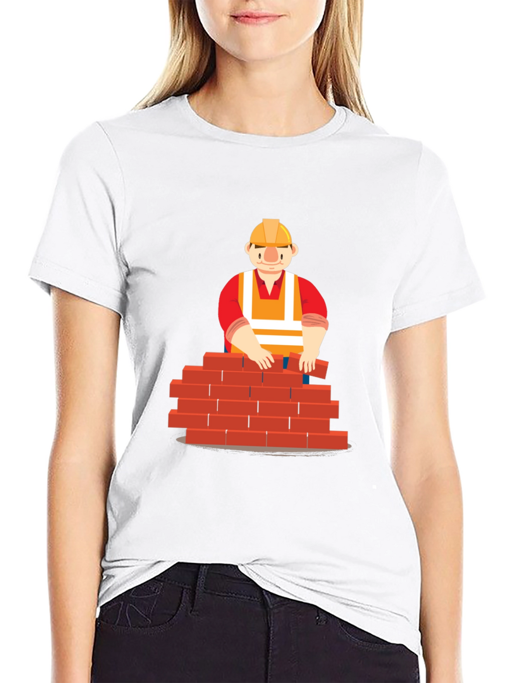 Bricklayer Graphic T-Shirt - Construction Worker Tee
