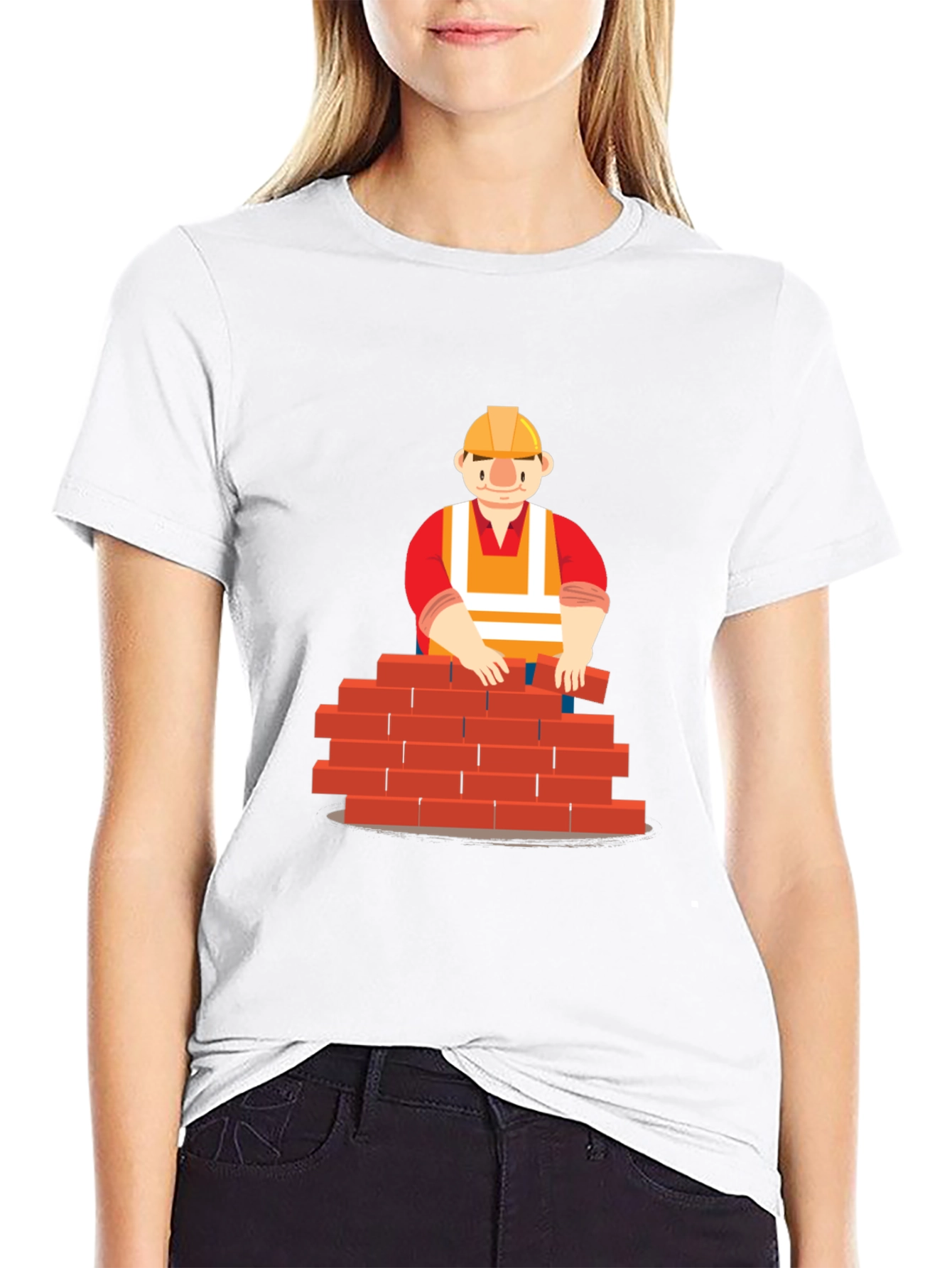 Bricklayer Graphic T-Shirt - Construction Worker Tee
