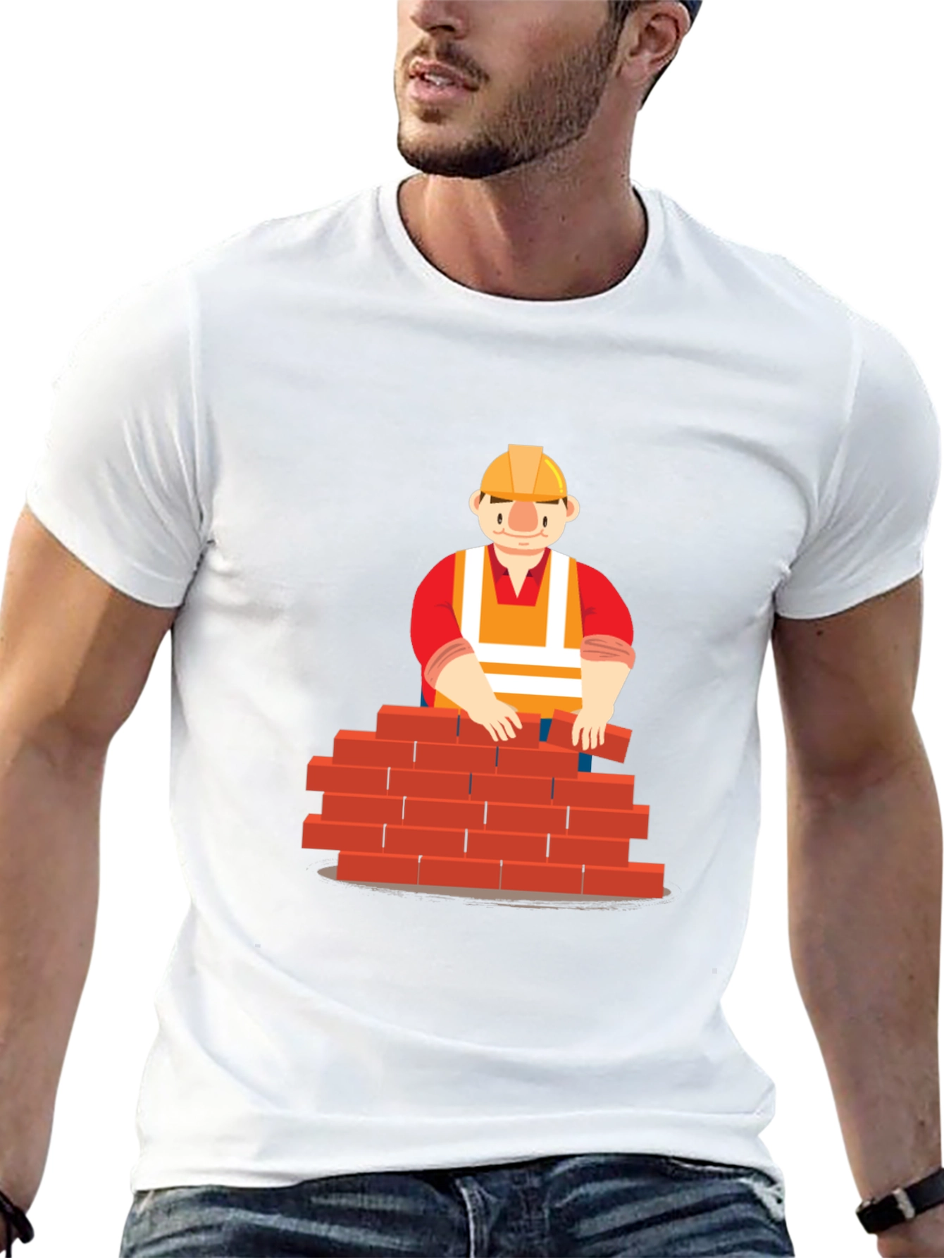 Bricklayer Graphic T-Shirt - Construction Worker Tee