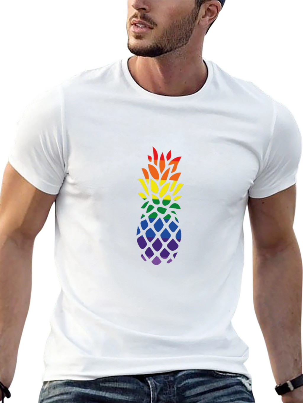 Rainbow Pineapple Pride T-Shirt