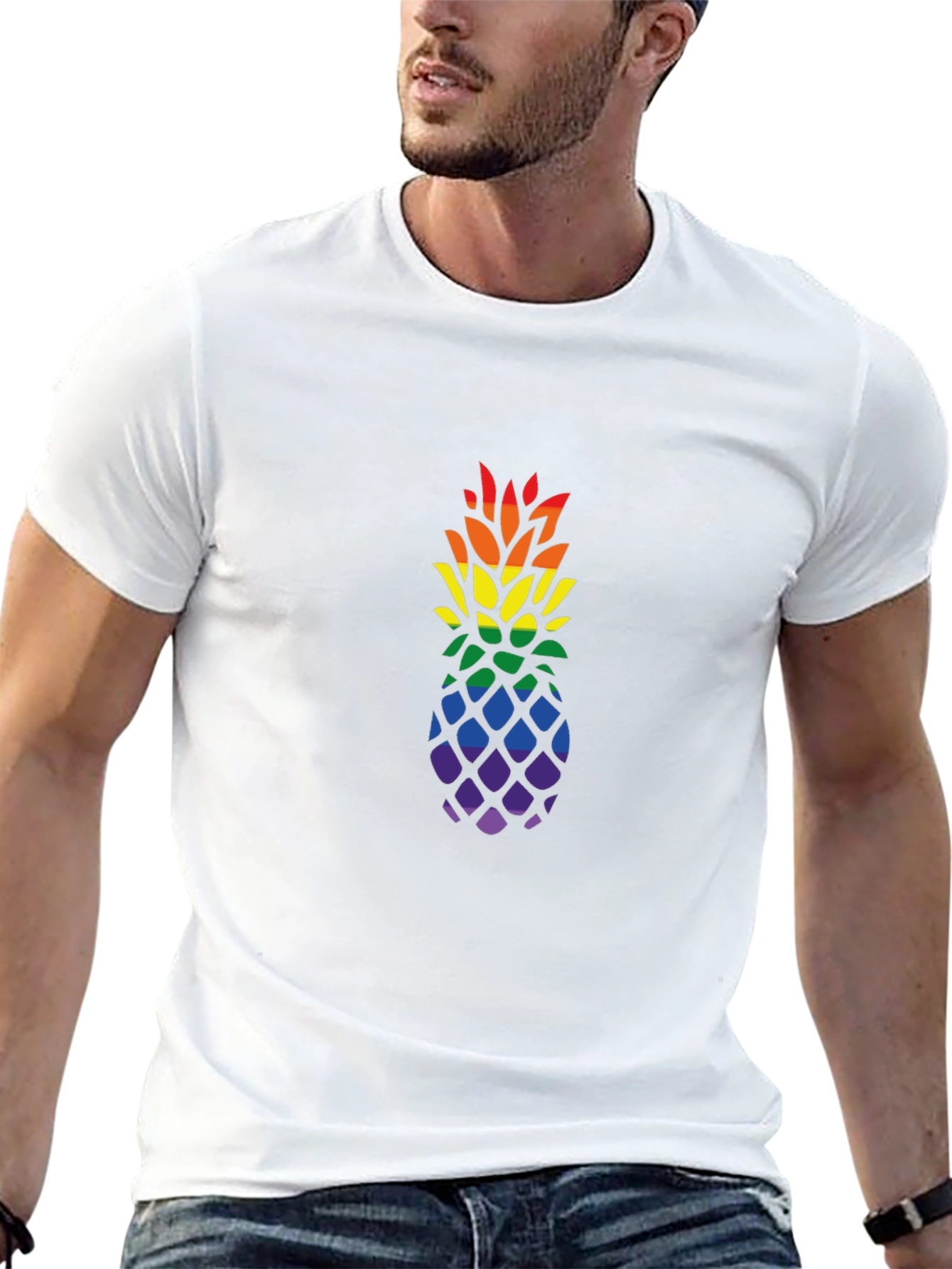 Rainbow Pineapple Pride T-Shirt