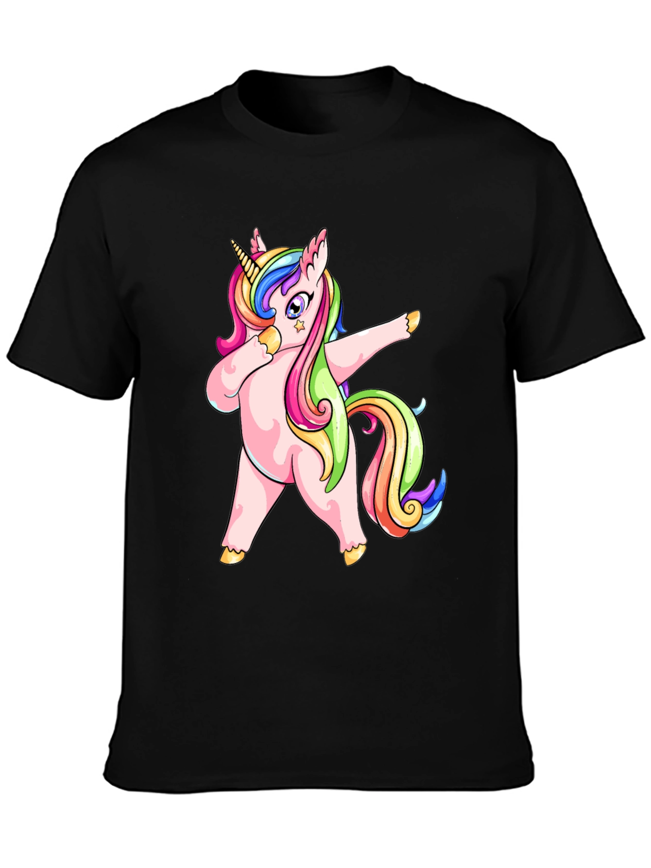 Dabbing Unicorn Graphic Tee - Fun & Unique!