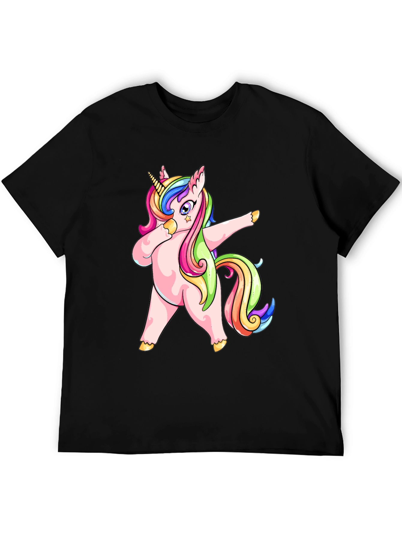 Dabbing Unicorn Graphic Tee - Fun & Unique!