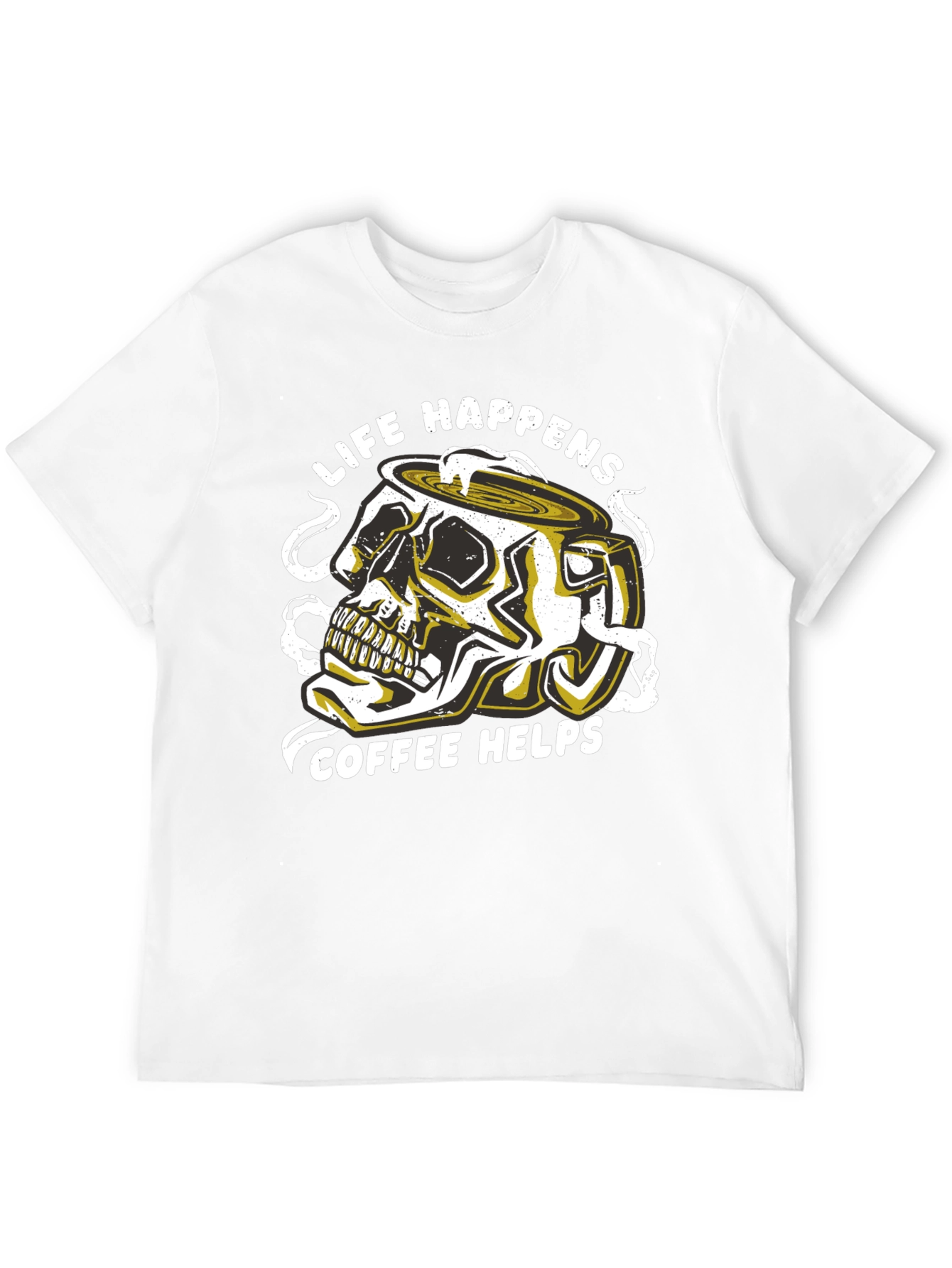 Life Happens Coffee Helps Graphic Tee