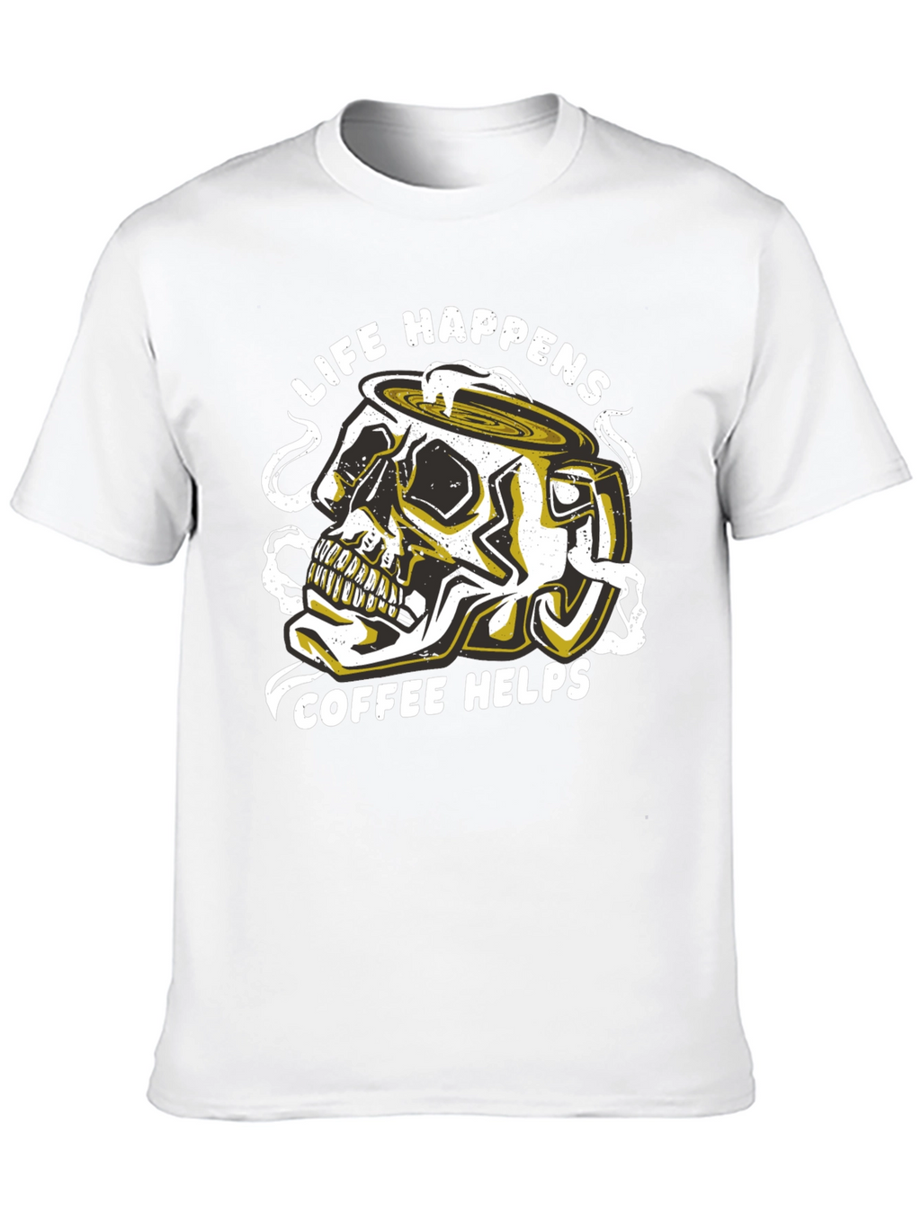 Life Happens Coffee Helps Graphic Tee
