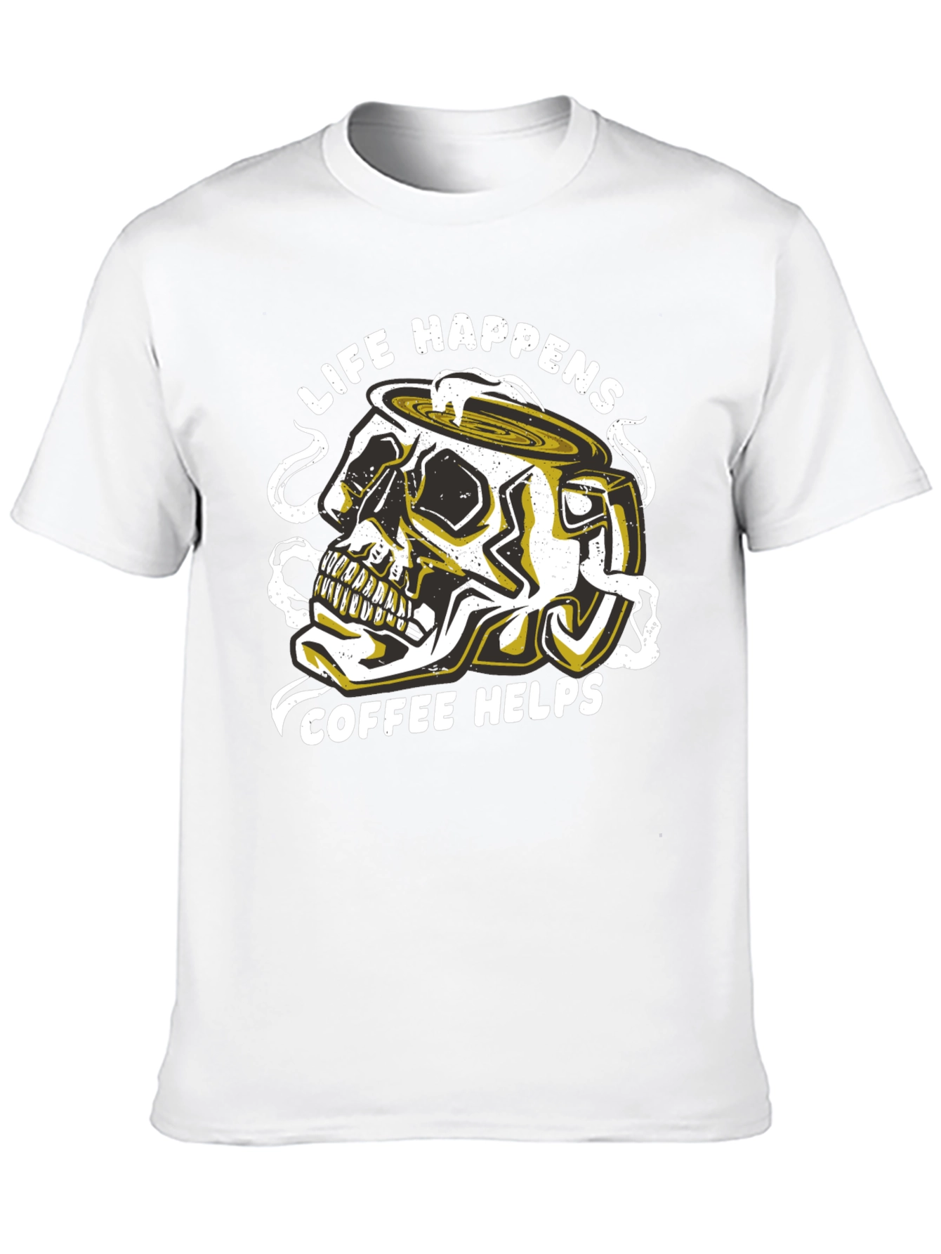 Life Happens Coffee Helps Graphic Tee