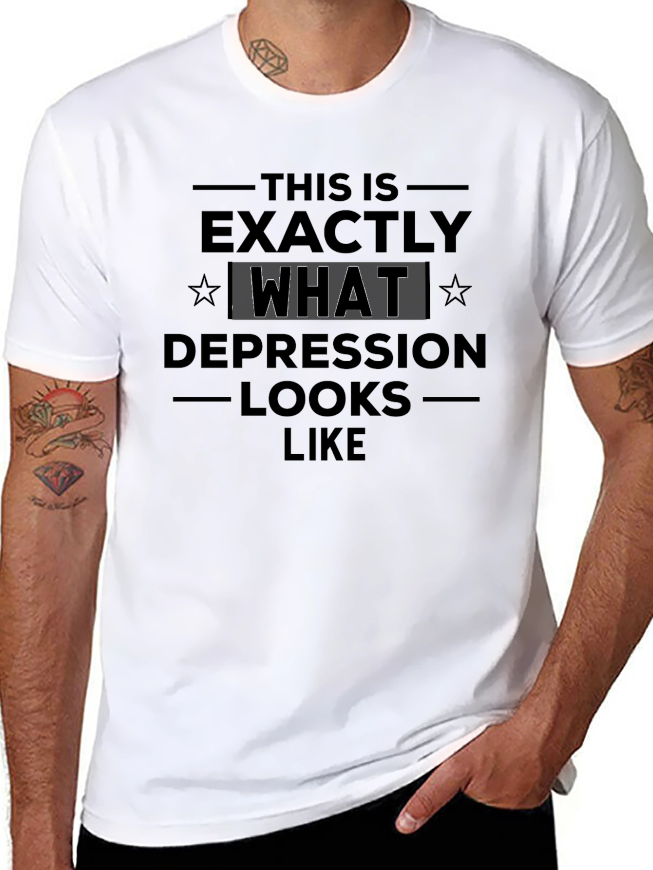 This is Exactly What Depression Looks Like T-Shirt