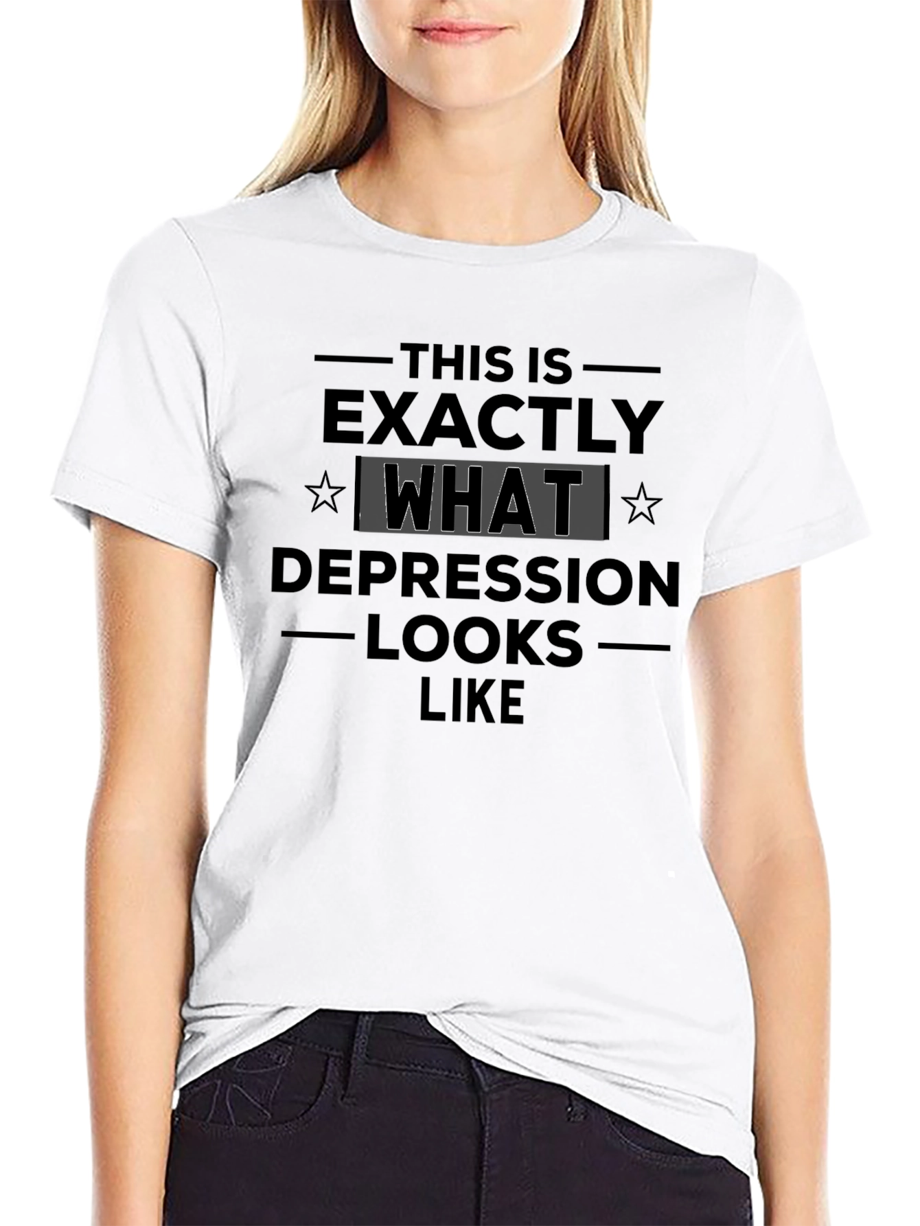 This is Exactly What Depression Looks Like T-Shirt