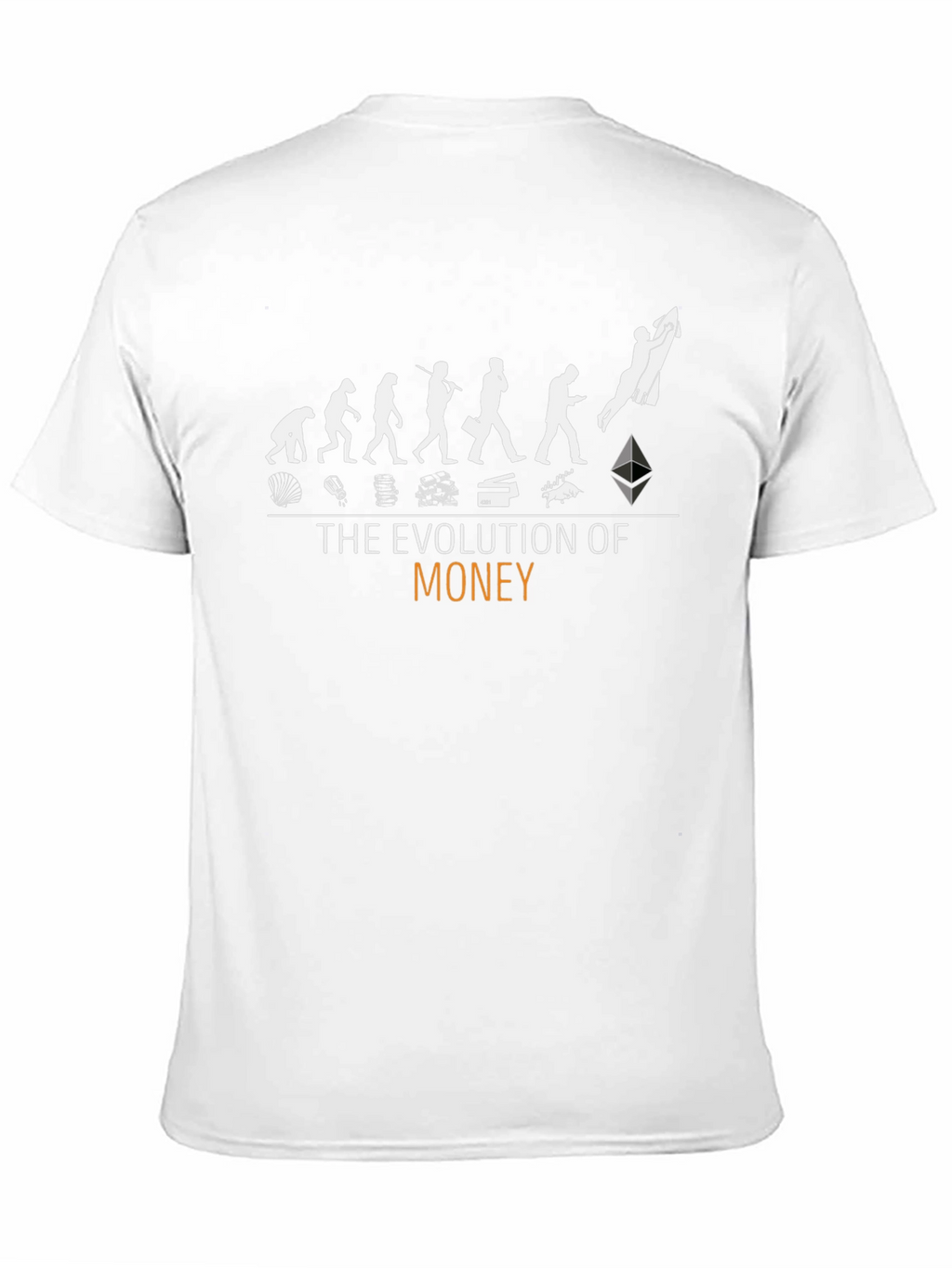 Evolution of Money Black Graphic T-Shirt