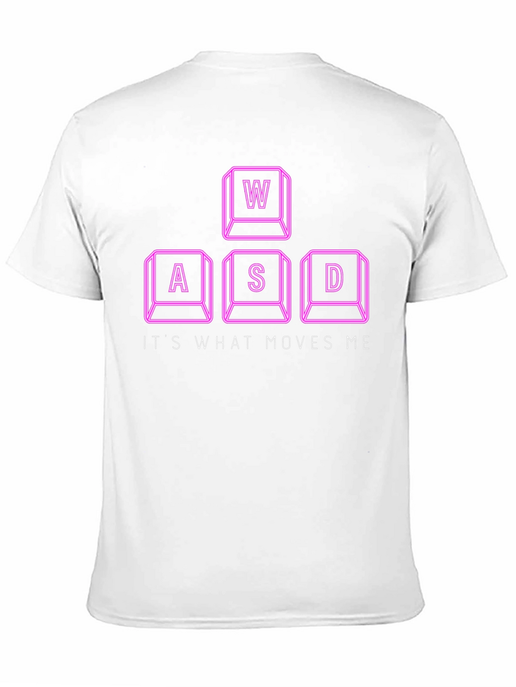 Gamer T-Shirt - WASD Keys Design