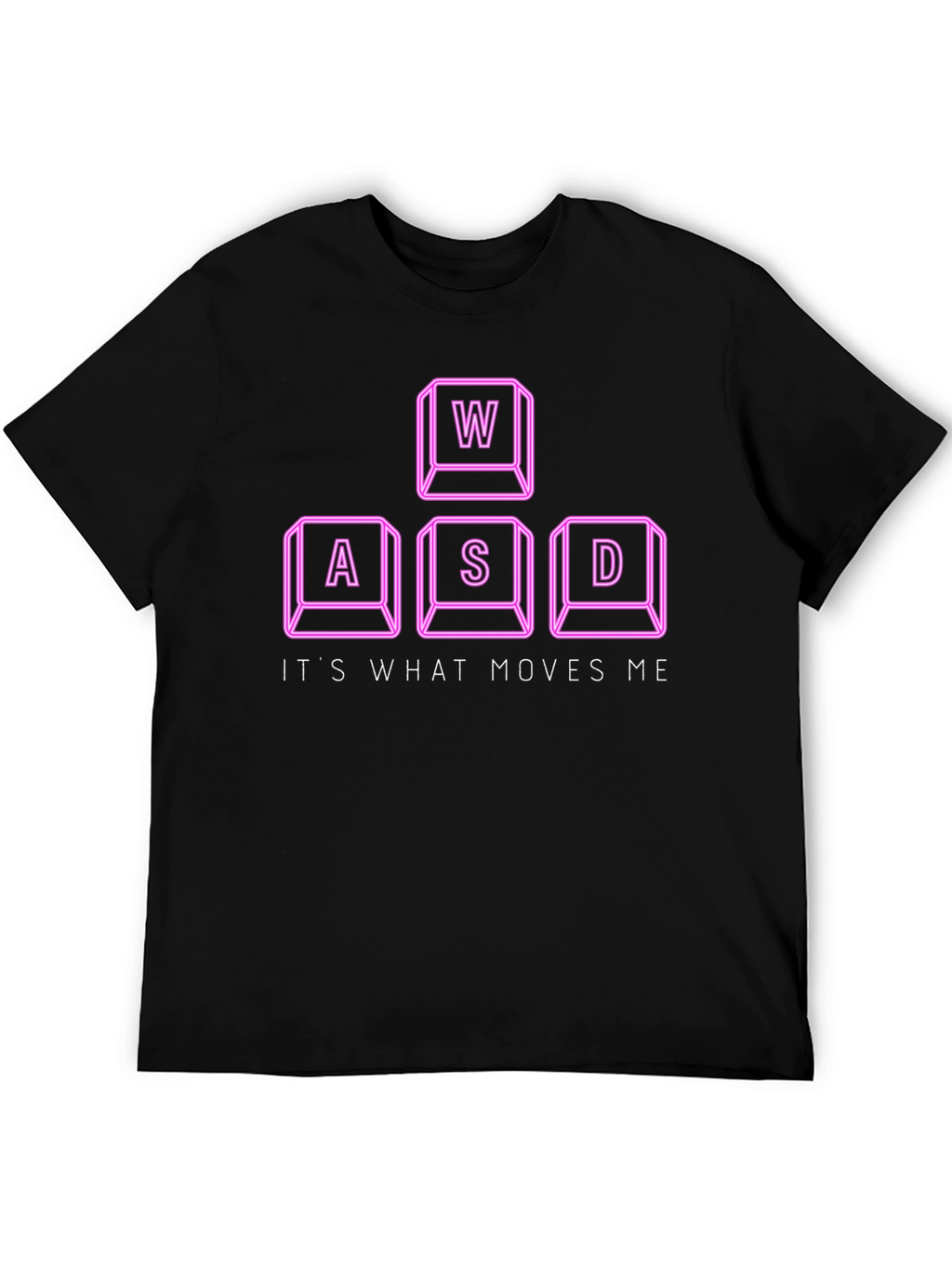 Gamer T-Shirt - WASD Keys Design