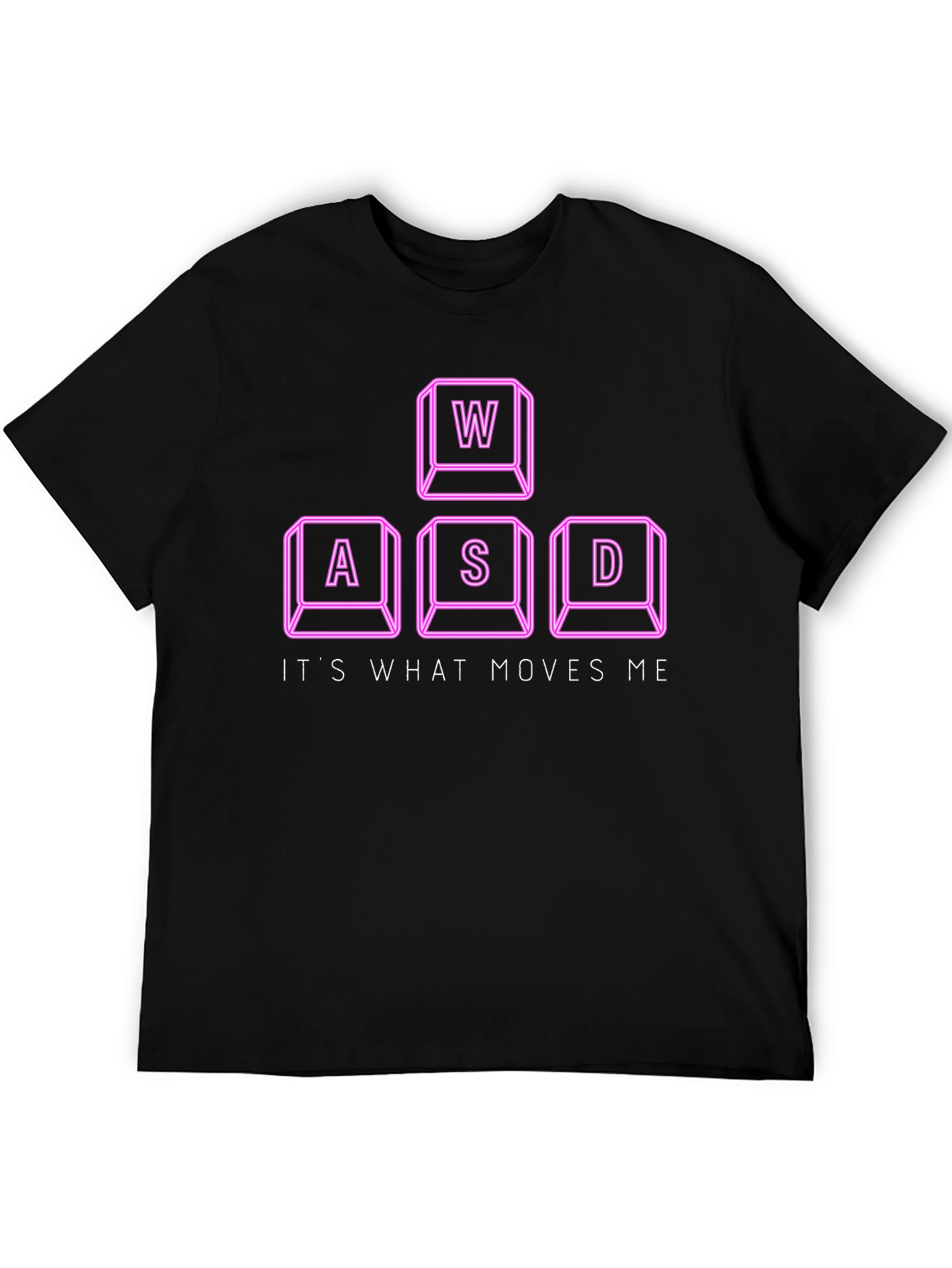 Gamer T-Shirt - WASD Keys Design