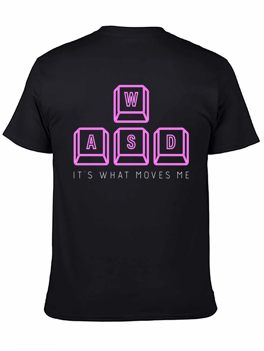 Gamer T-Shirt - WASD Keys Design