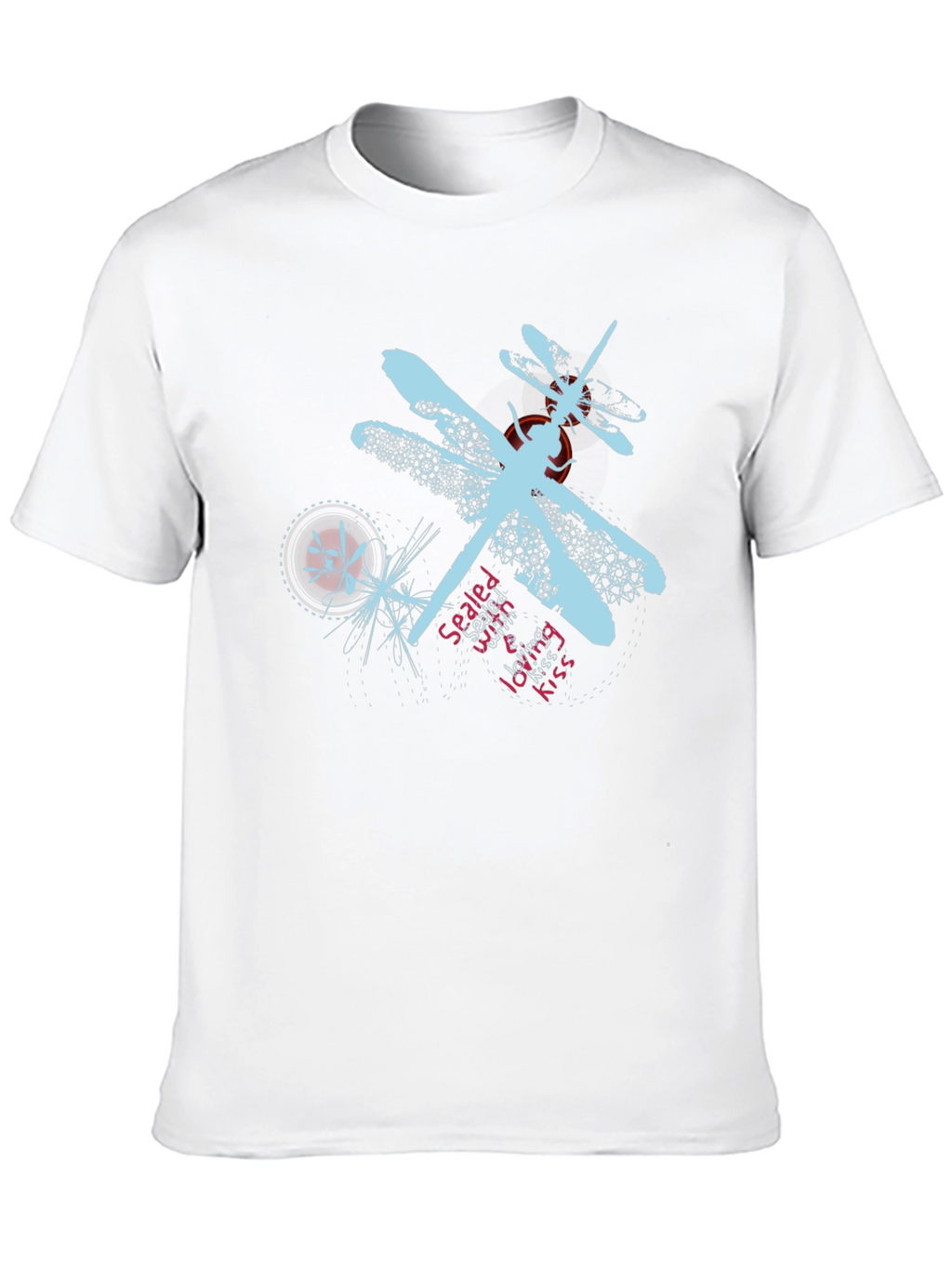 Dragonfly Graphic T-Shirt - Black Casual Tee