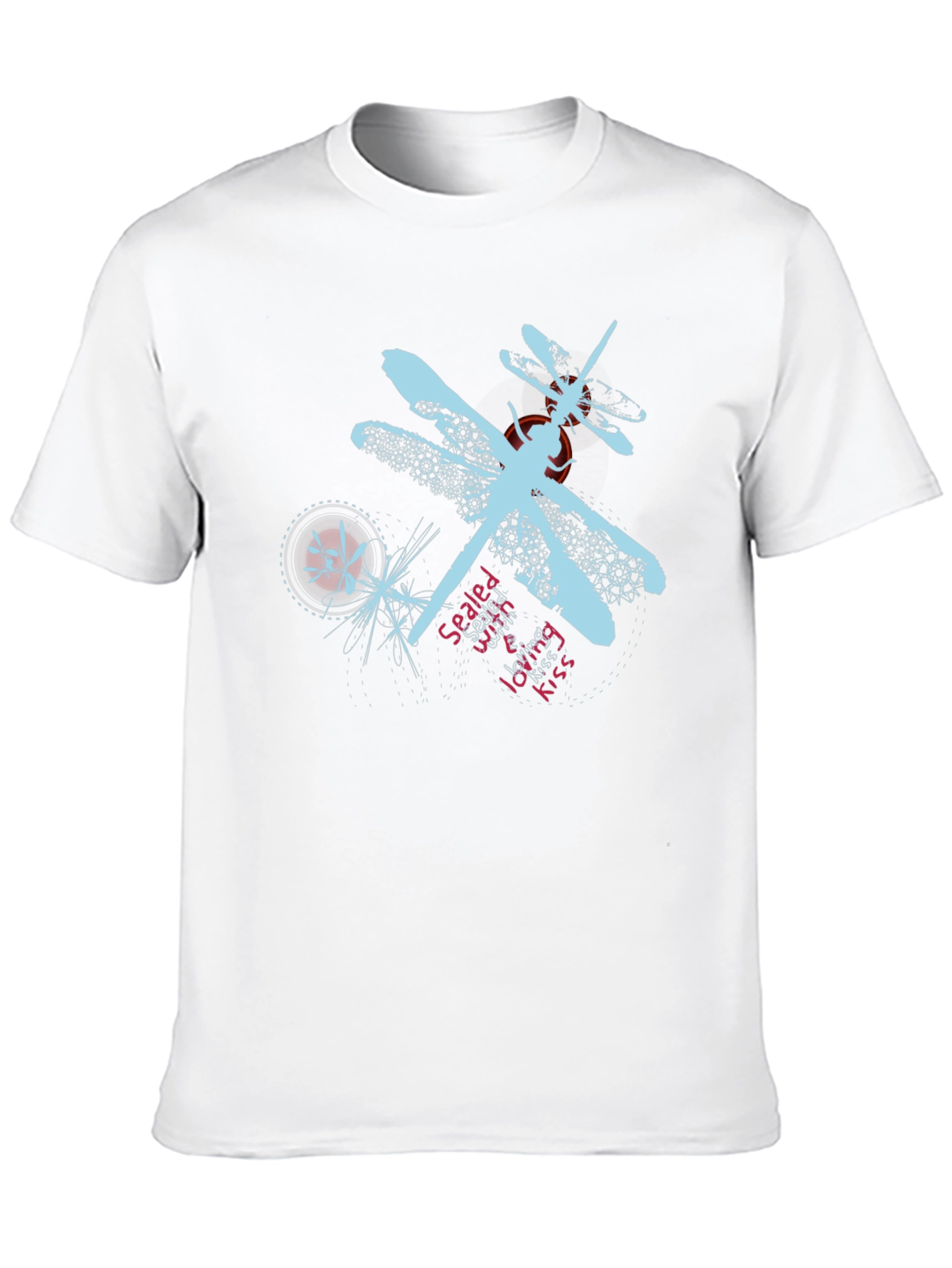 Dragonfly Graphic T-Shirt - Black Casual Tee