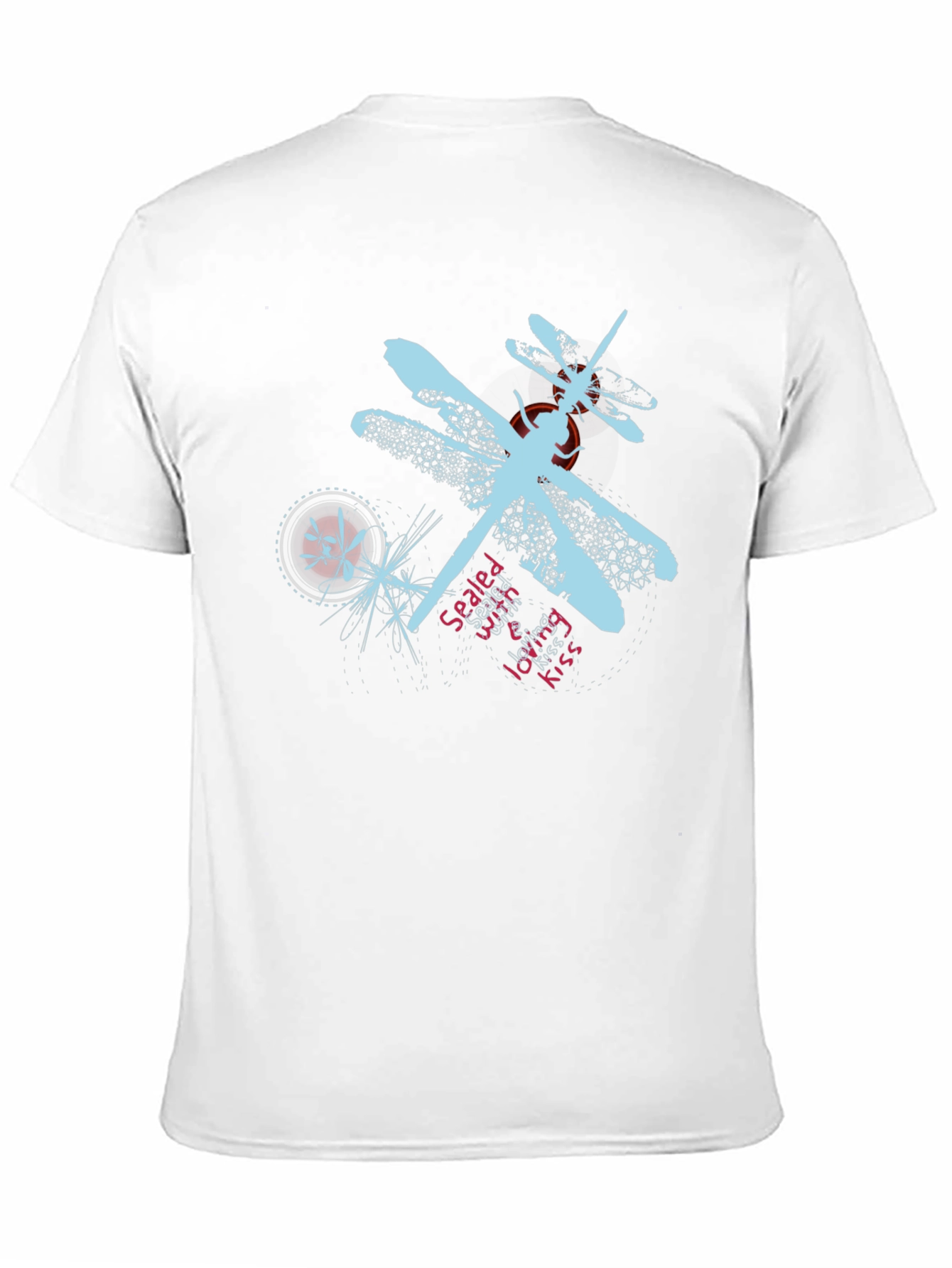 Dragonfly Graphic T-Shirt - Black Casual Tee